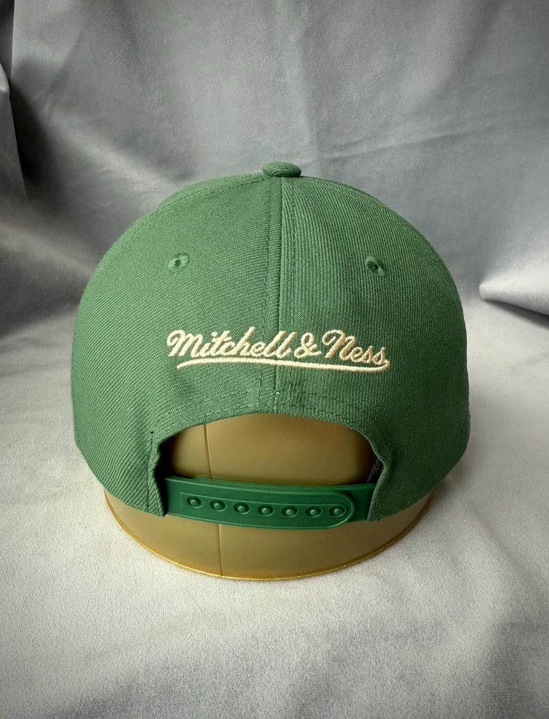 Bape × Mitchell & Ness × NBA NBA Seattle Super Sonics 40th Anniversary Baseball Hard Cap Size ONE SIZE - 6 Thumbnail