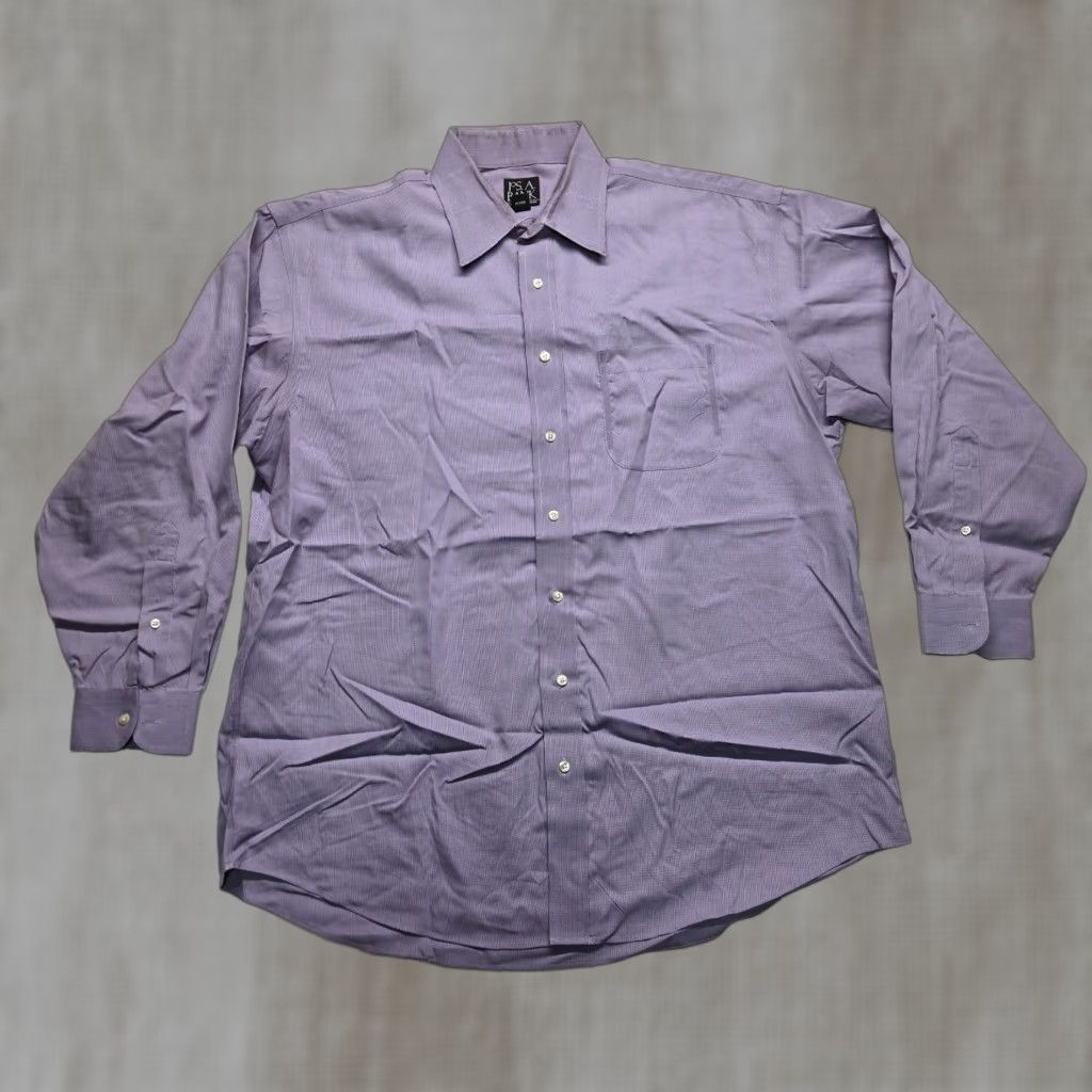 Jos. A. Bank VINTAGE Jos. A. Bank Shirt Men Purple Long Sleeve Button-Up 17 34 Regular Size 17 34 100% Cotton Purple Size US XL / EU 56 / 4 - 1 Thumbnail