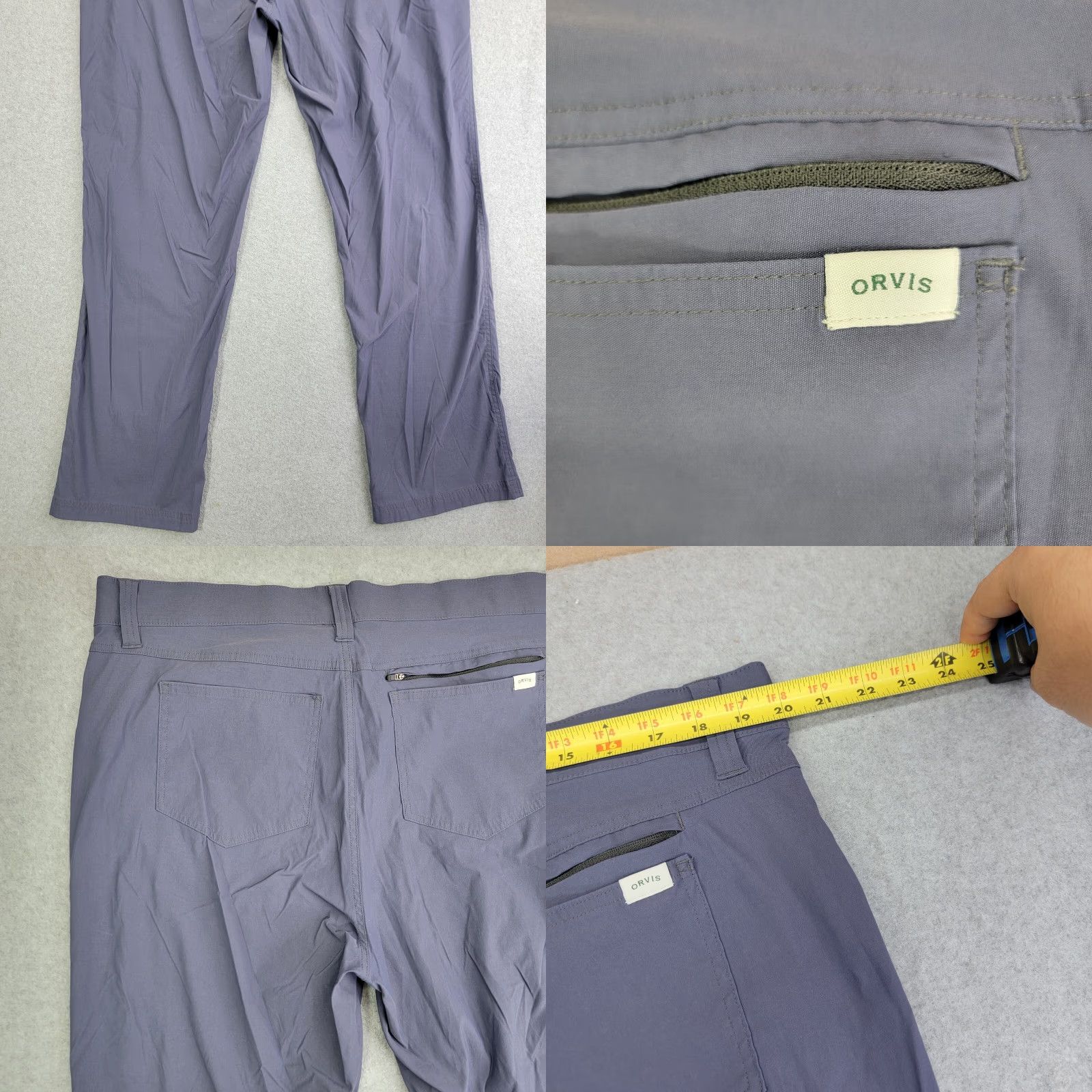 Orvis VINTAGE ORVIS Pants Mens 40x32 blue Straight Performance Tech Golf Chino Size US 40 / EU 56 - 8 Thumbnail