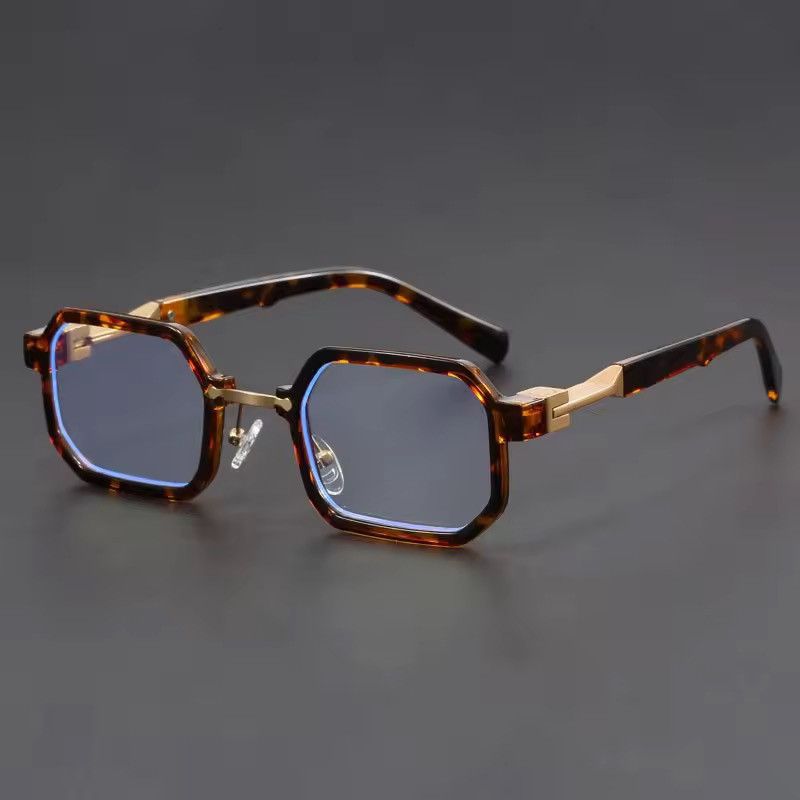 Electric Visual Hexagonal Angular Sunglasses - Minimalist Geometric Eyewear Size ONE SIZE - 3 Thumbnail