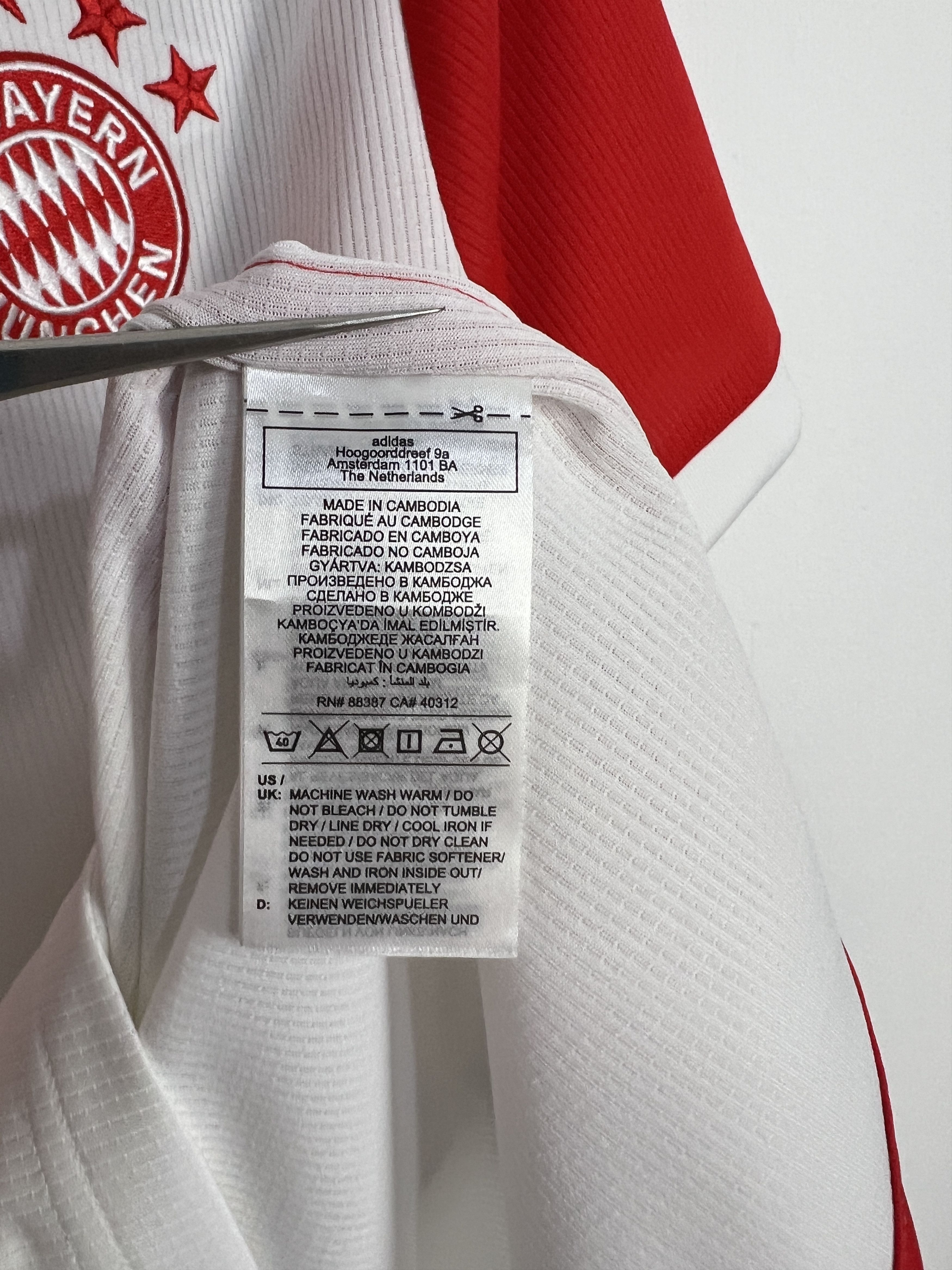 Adidas Bayern Munich Home football shirt 2023 Soccer Adidas Size US M / EU 48-50 / 2 - 9 Thumbnail