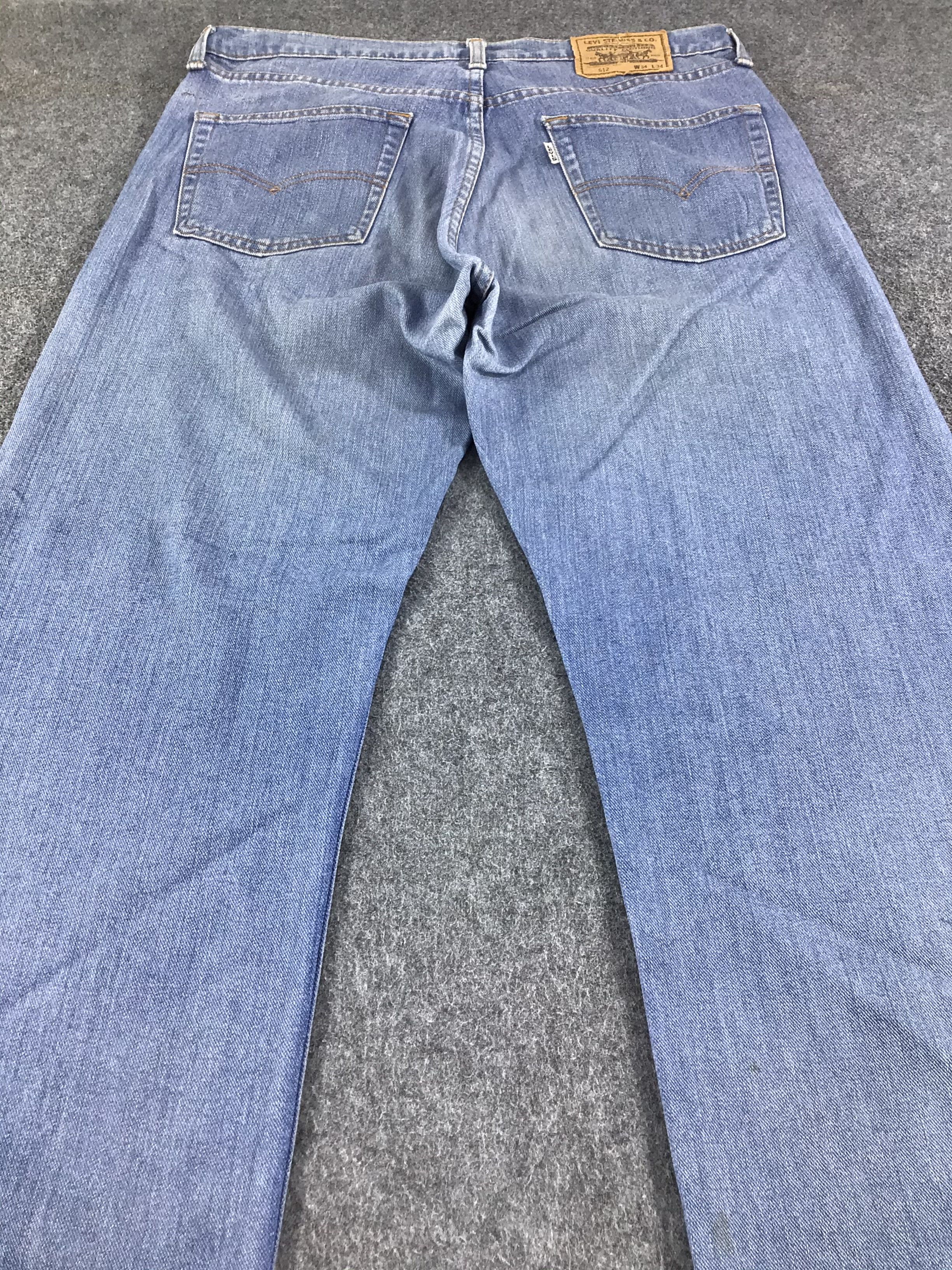 Levi's × Vintage Vintage Levis 512 Silver Tab Jeans-JM595 Size US 35 - 4 Thumbnail