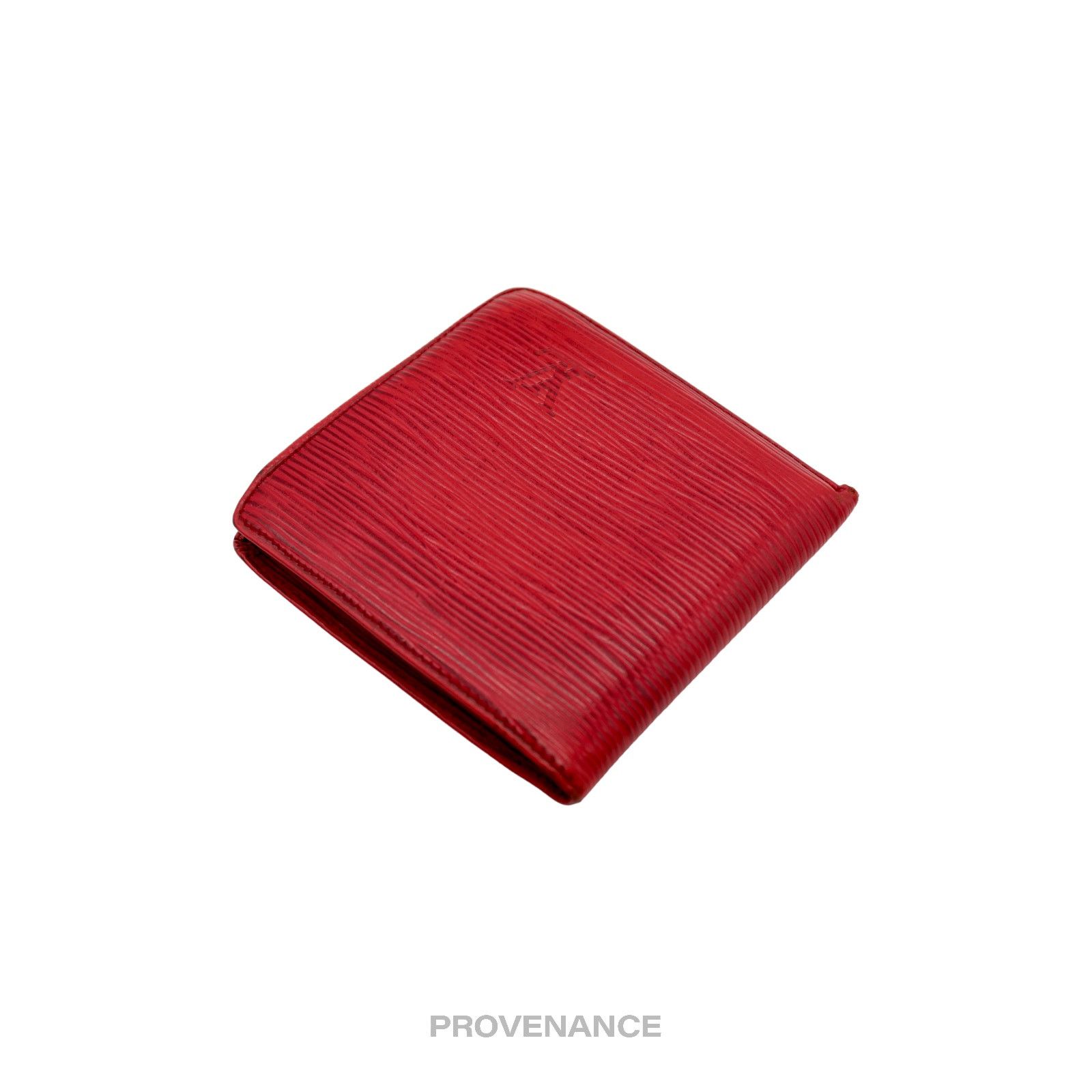 Louis Vuitton 🔴 Louis Vuitton MALLETIER Marco Wallet - Red Epi Leather Size ONE SIZE - 4 Thumbnail