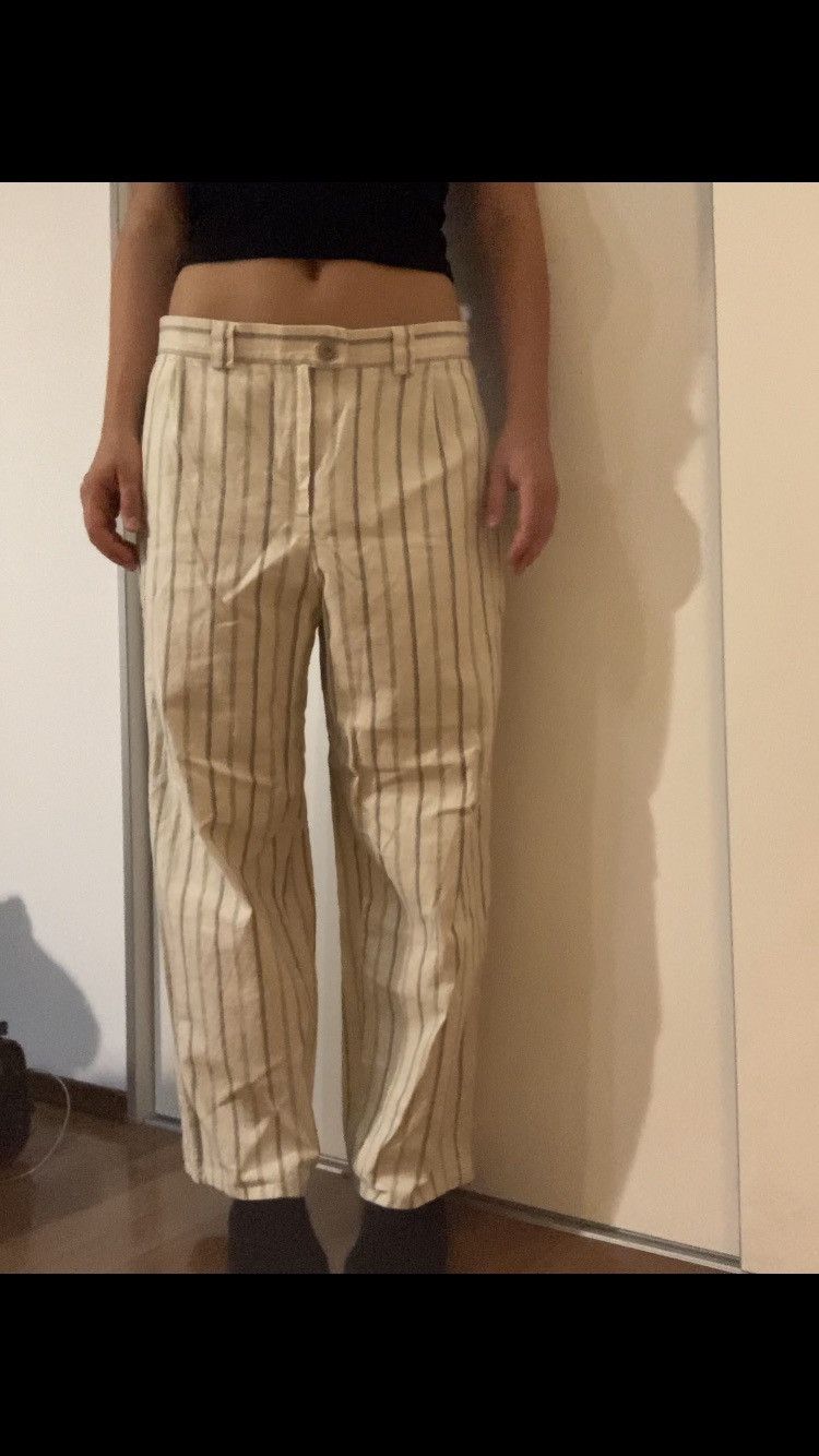 Handmade Striped handmade pants Size 28" / US 6 / IT 42 - 7 Thumbnail