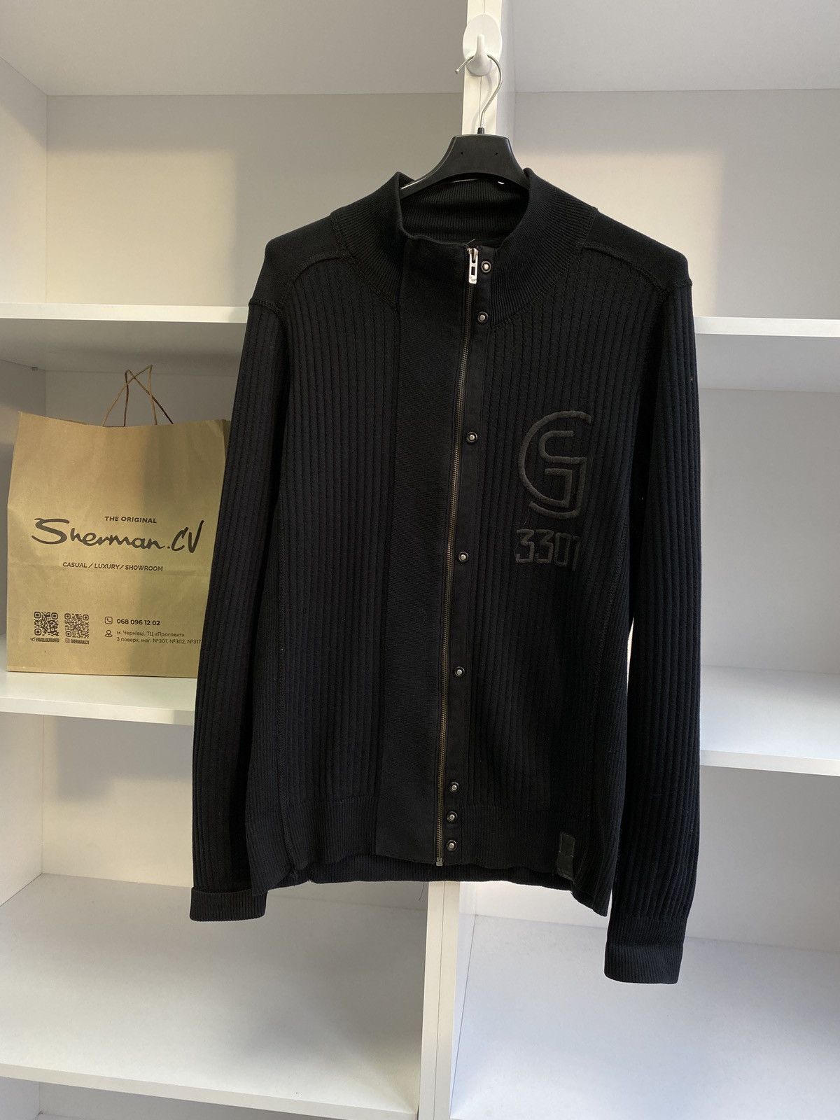 G-Star × Vintage Vintage Streetwear G-Star pullover sweatshirt Size US XL / EU 56 / 4 - 2 Thumbnail
