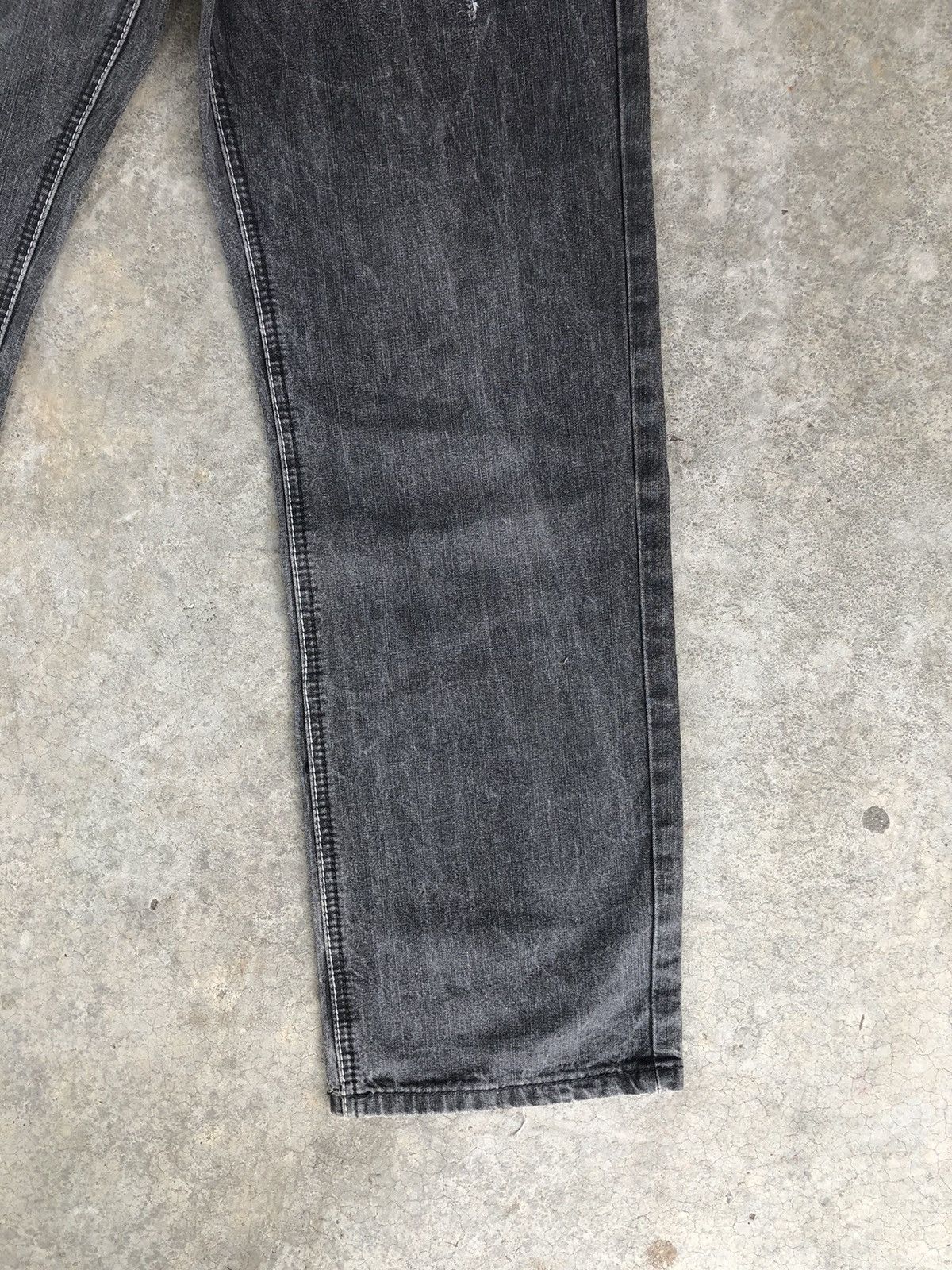 Southpole Vintage Southpole Baggy Jeans Embroidered Logo Distressed Size US 29 - 7 Thumbnail
