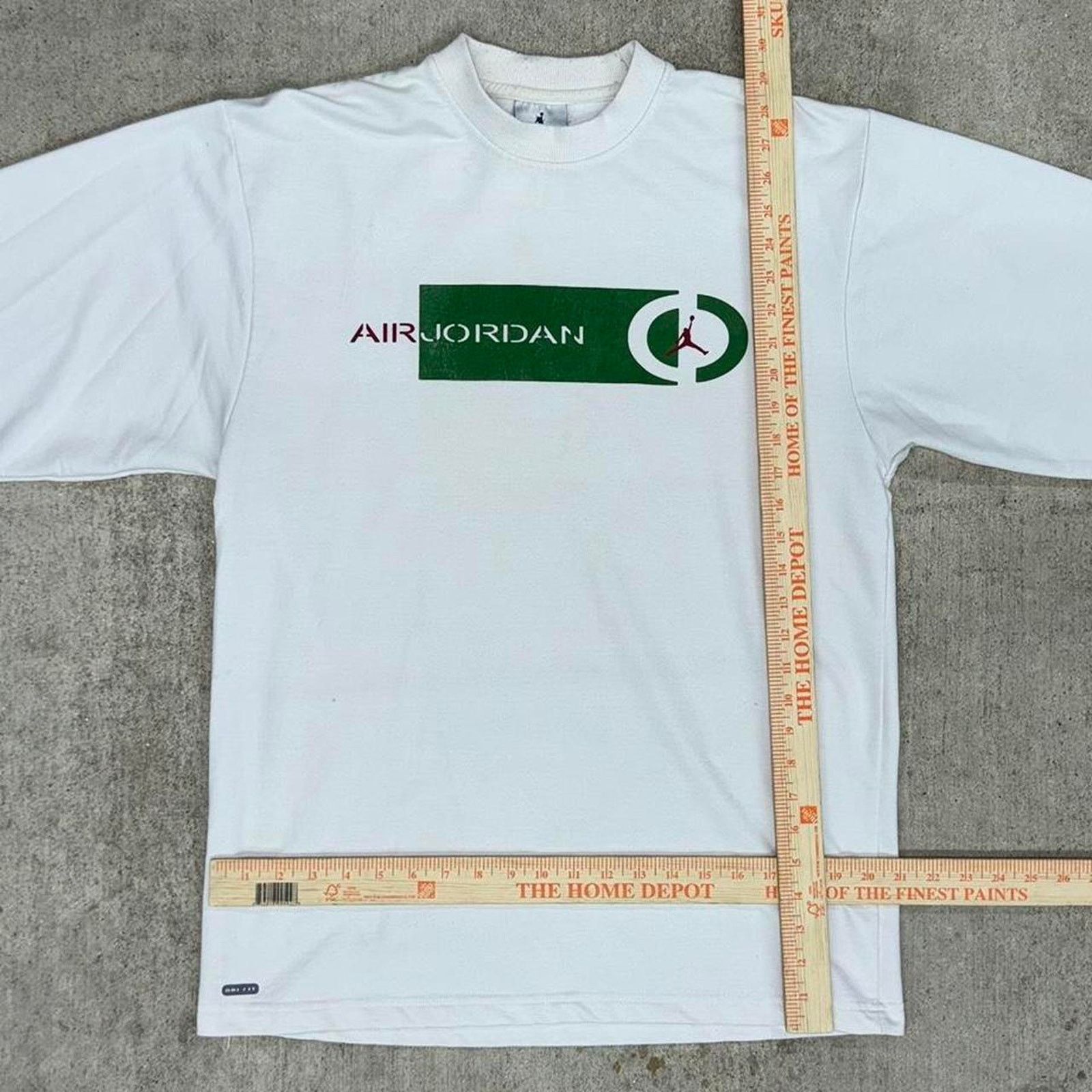 Jordan Brand Vintage y2k jordan basketball longsleeve Size US XL / EU 56 / 4 - 2 Thumbnail