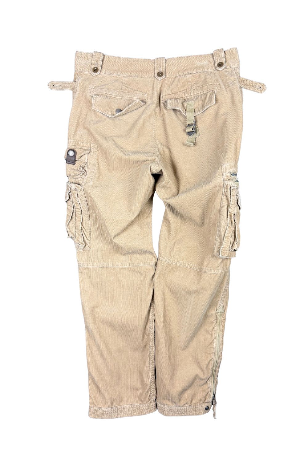 Polo Ralph Lauren PRL Utility Cord Cargo Pants — 36/30 — fw02 (est.) Size US 36 / EU 52 - 2 Thumbnail