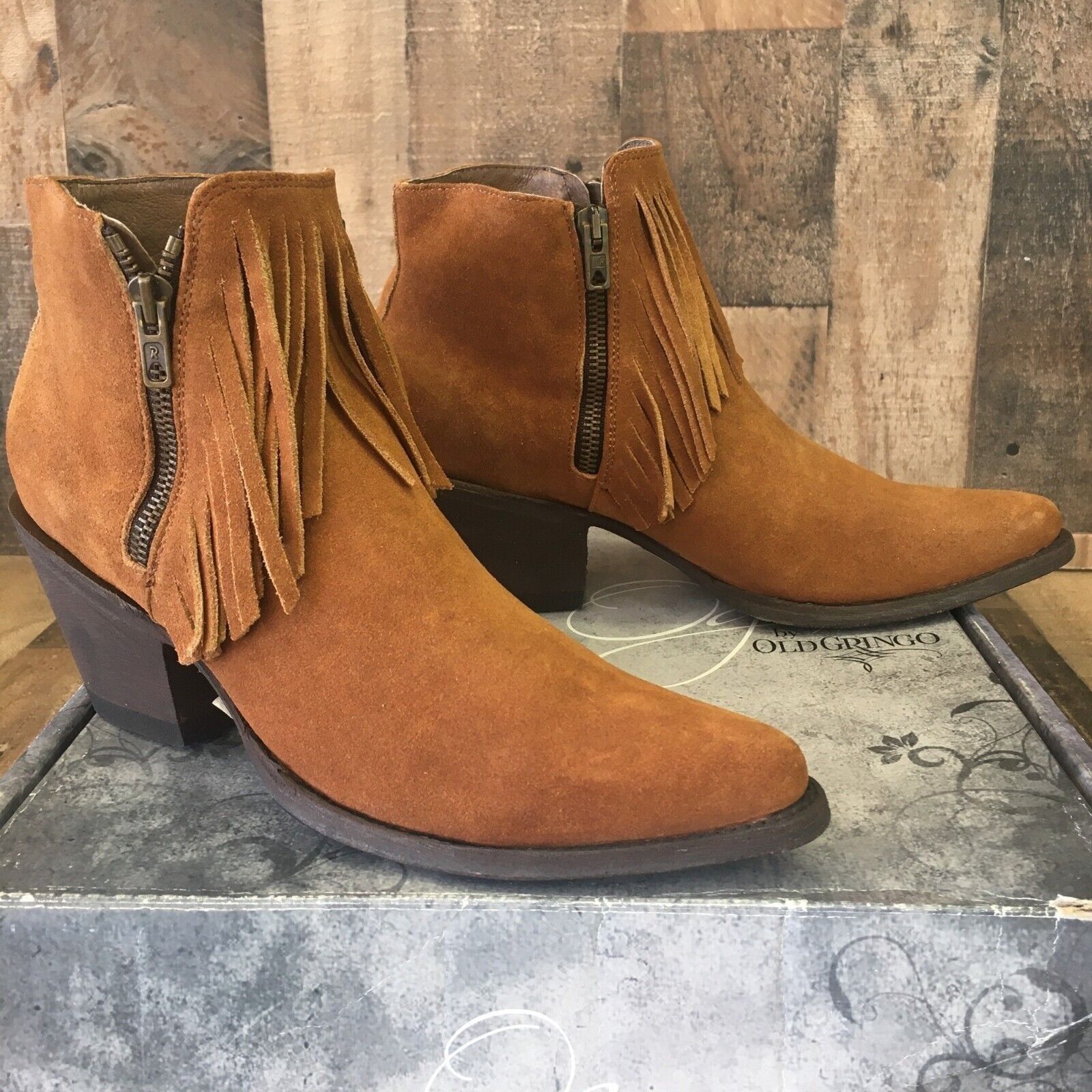 Old Gringo Old Gringo BL2269-2 Melly Ankle Cowboy Boots Womens 7.5 B Size US 7.5 / IT 37.5 - 5 Thumbnail