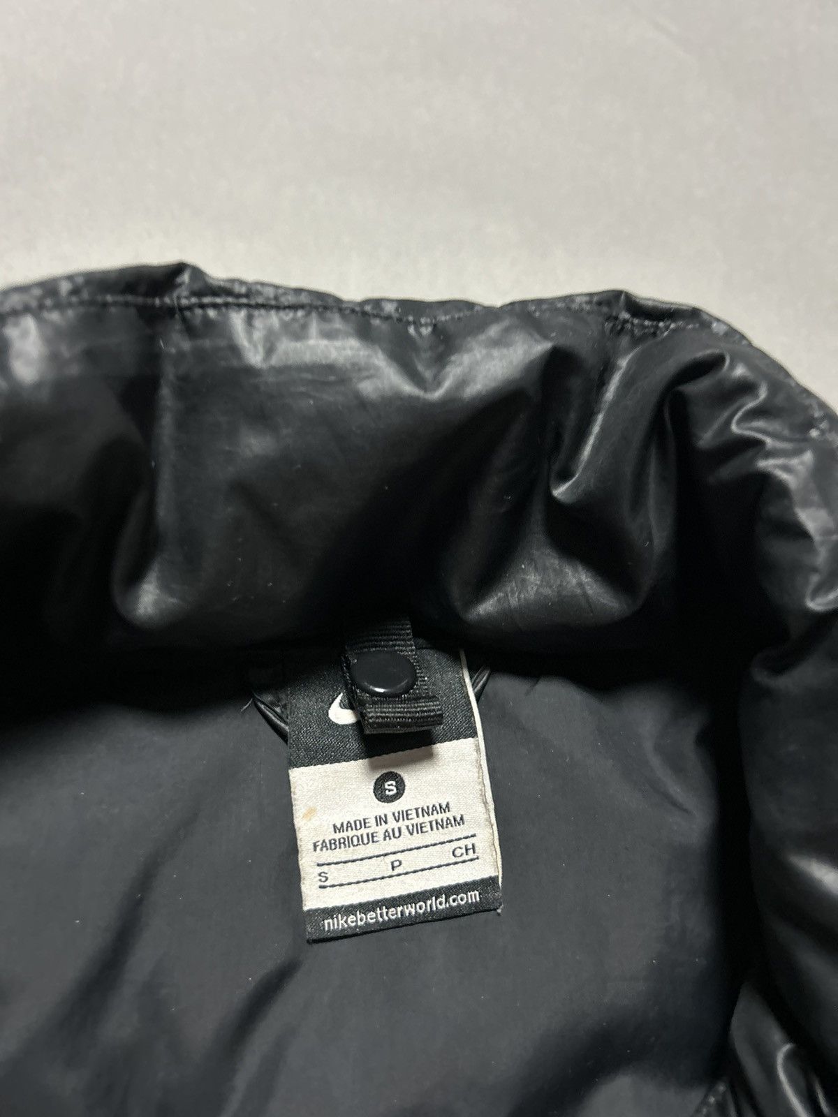 Nike × Vintage Nike black puffer jacket vintage down small swoosh Y2K Size US S / EU 44-46 / 1 - 3 Thumbnail
