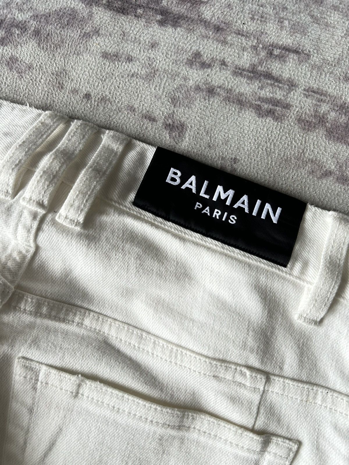 Balmain Balmain Slim Paris Distressed Jeans Size US 28 / EU 44 - 12 Thumbnail