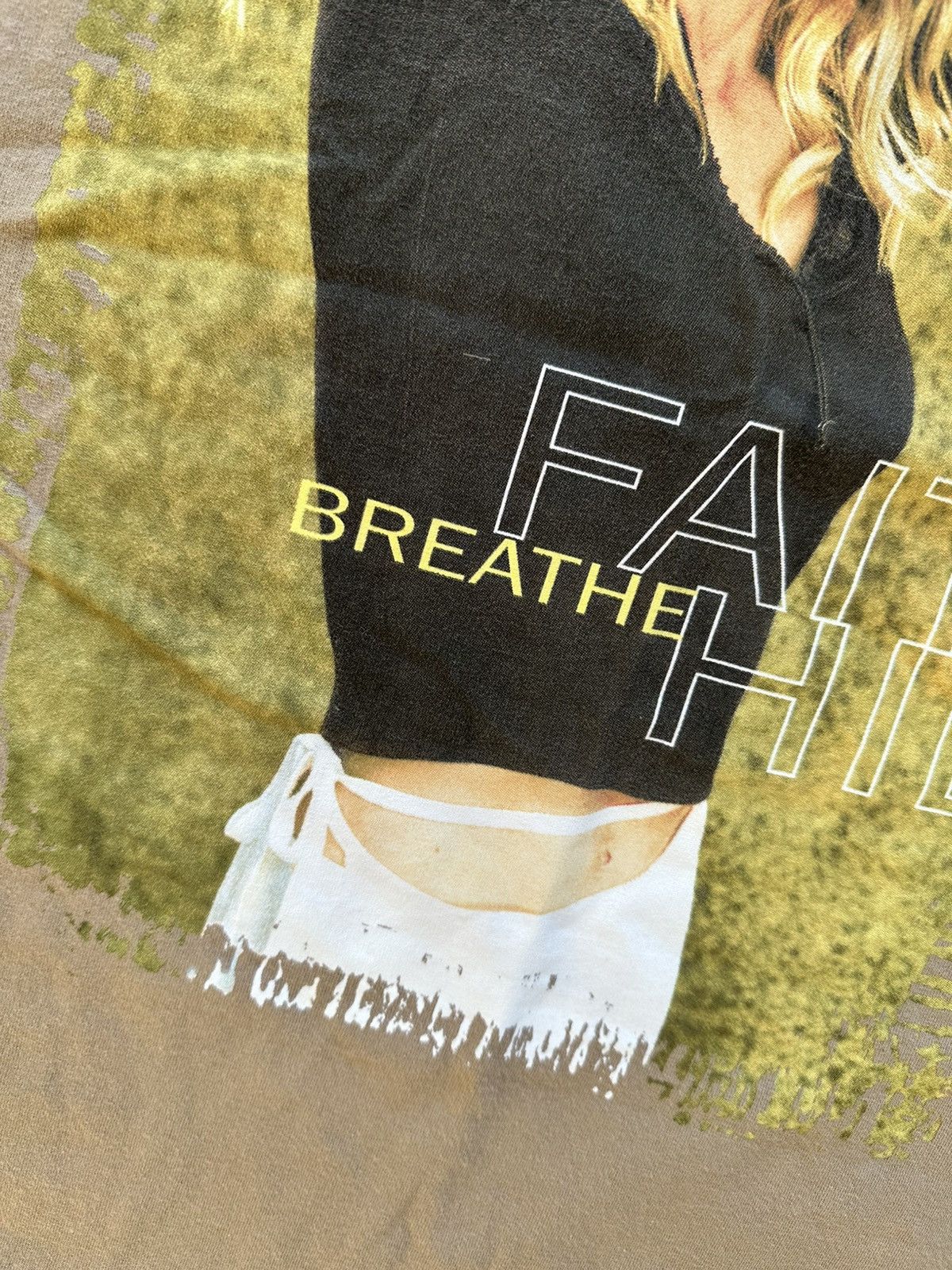 AAA × Band Tees × Vintage Vintage Faith Hill Concert T Shirt Men Side Xl Tan Breathe Size US XL / EU 56 / 4 - 4 Thumbnail