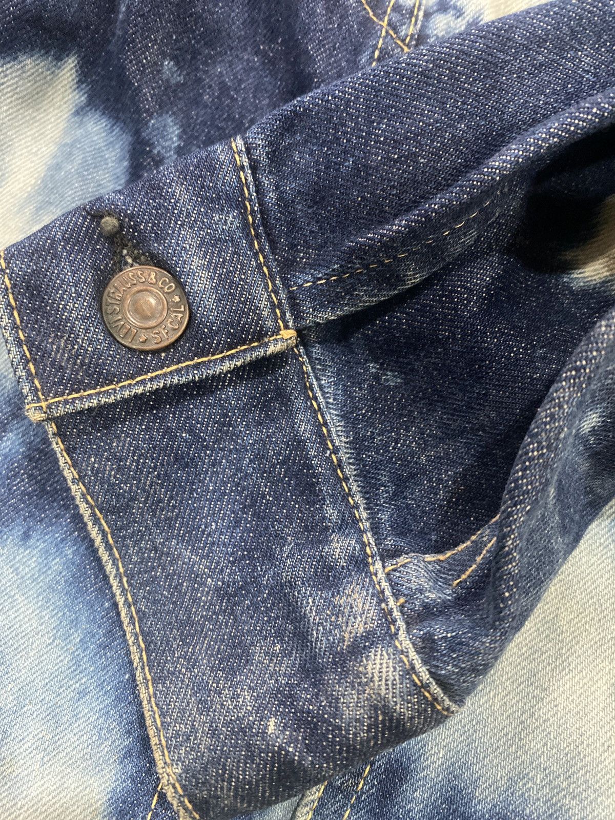 Levi's vintage levis Big E denim jackets 60s asid wash Size US XL / EU 56 / 4 - 9 Thumbnail