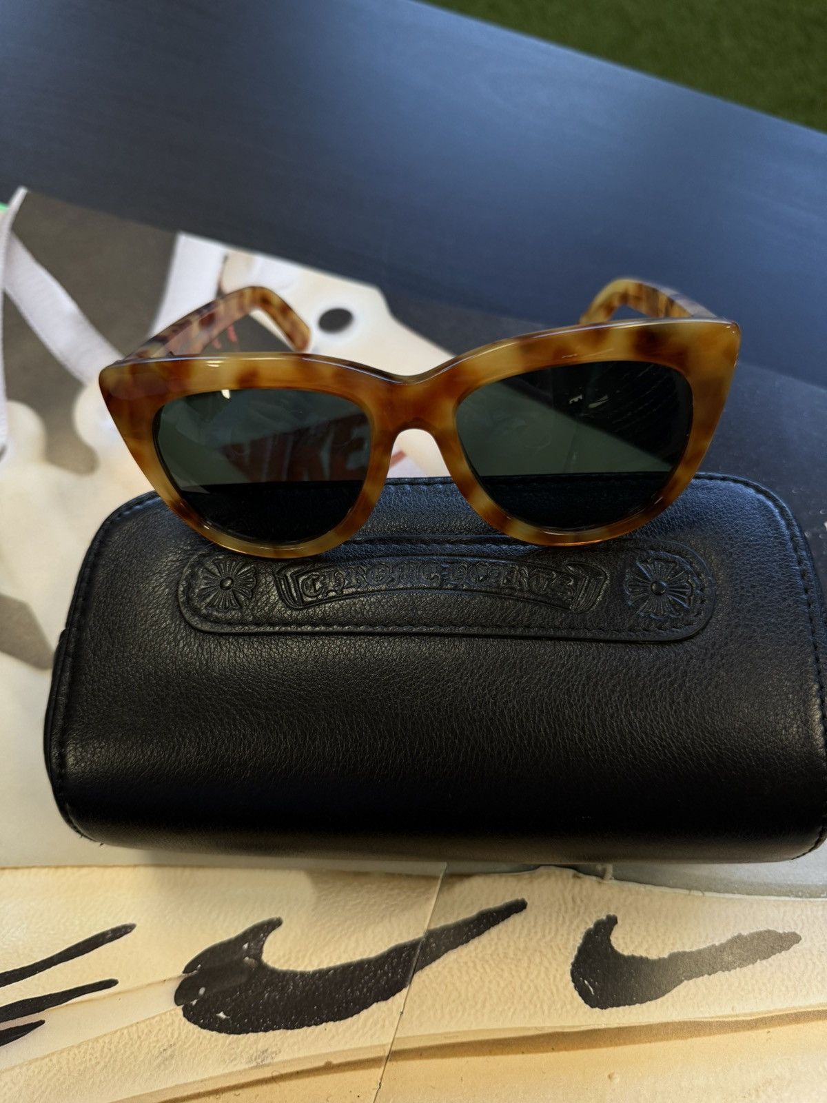 Chrome Hearts Chrome Hearts “LunchF**CKs” Sunglasses W Case Size ONE SIZE - 2 Thumbnail