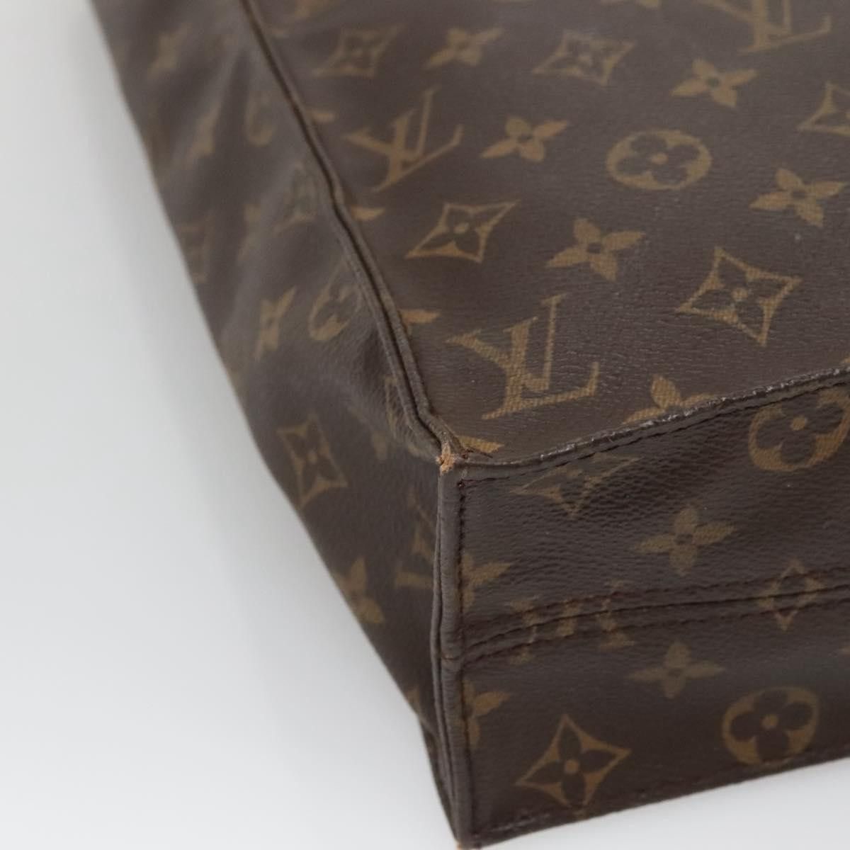 Louis Vuitton LOUIS VUITTON Monogram Sac Plat Hand Bag M51140 Size ONE SIZE - 16 Thumbnail