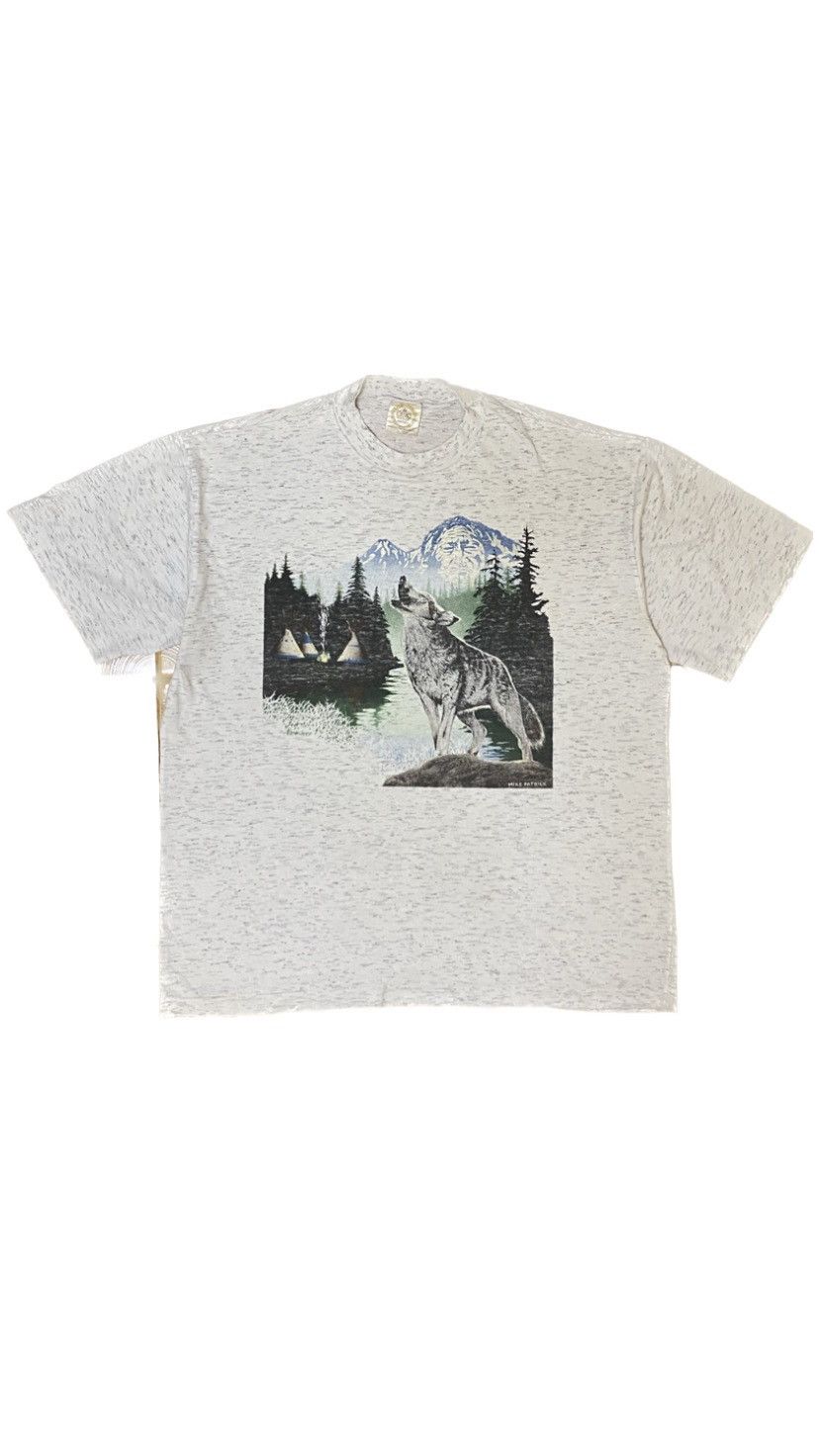Vintage Wolf mike patrick sportwear jr designer Size US XL / EU 56 / 4 - 1 Thumbnail