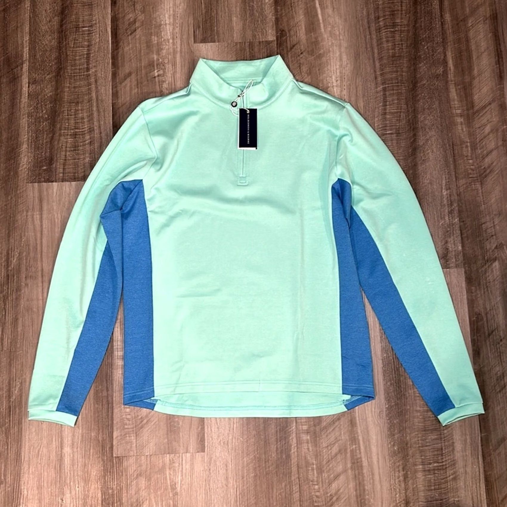 Vintage Holderness & Bourne Dry Luxe Performance Quarter Zip Pullover M Men Green XS? Size US M / EU 48-50 / 2 - 2 Thumbnail