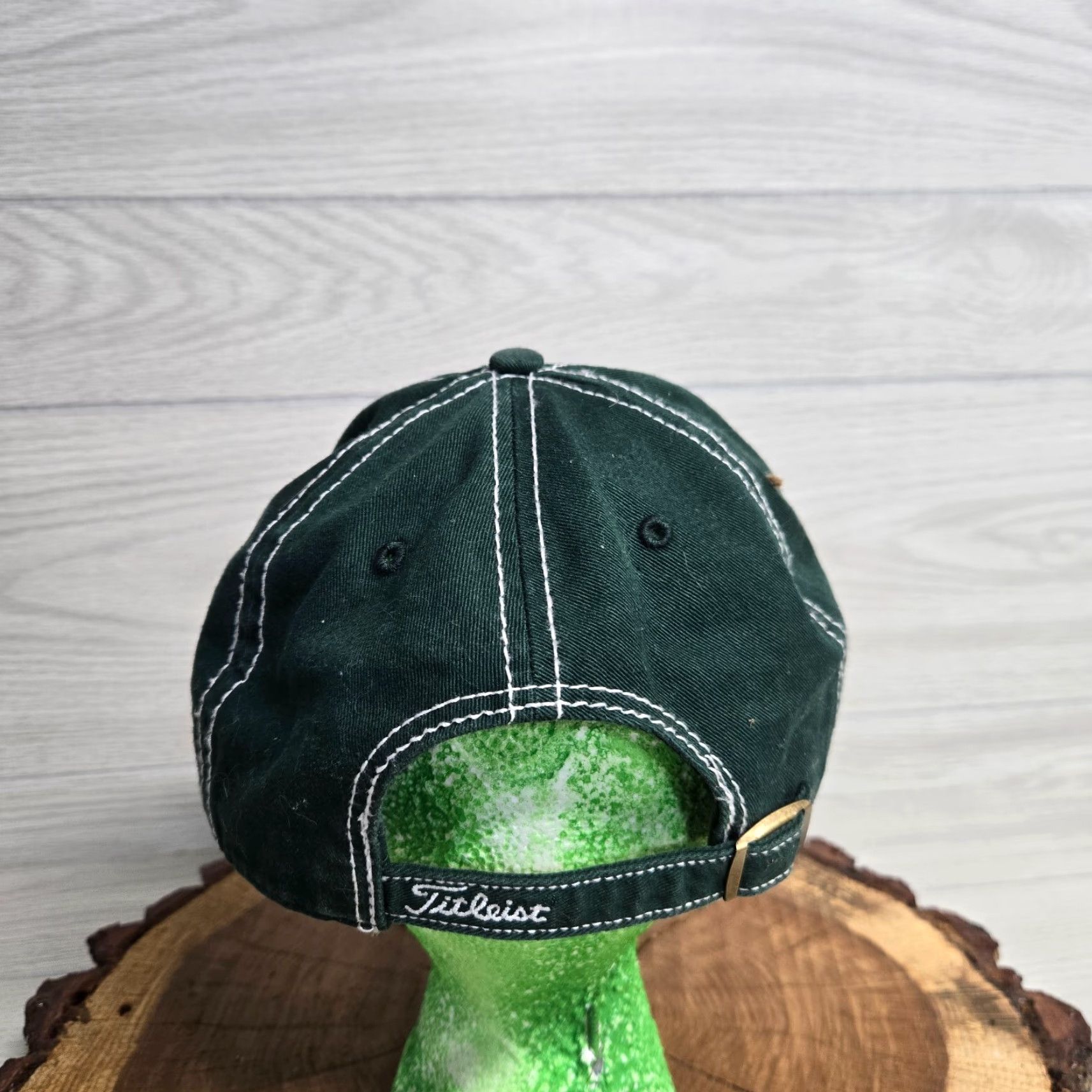 Titleist VINTAGE Titleist Hat Golf Green Adjustable One Size Adult Mens Cap Warm Weather Cap 1990s-2000s Size ONE SIZE - 3 Thumbnail