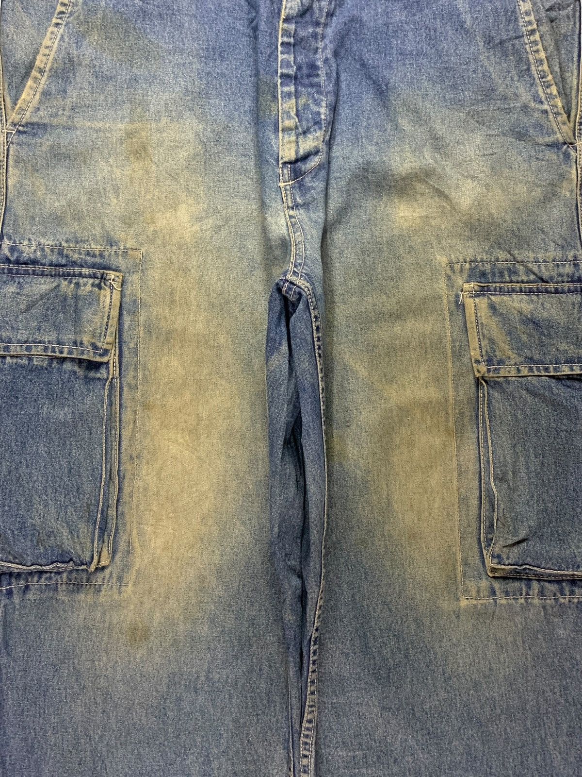 RRL Ralph Lauren Vintage USA RRL Ralph Lauren Mud Wash Baggy Cargo Jeans Size US 38 / EU 54 - 5 Thumbnail