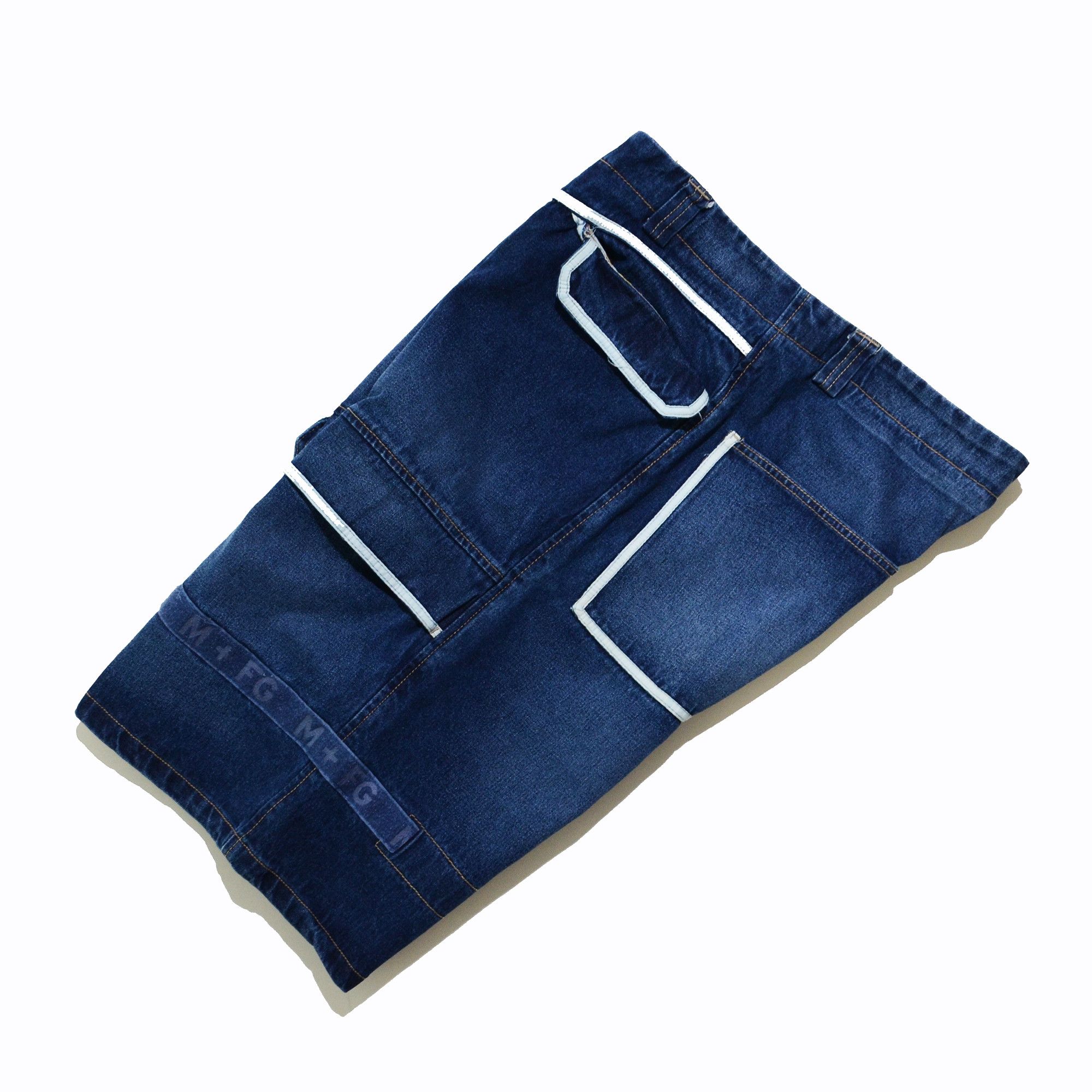 Marithe + Francois Girbaud M+FG Jorts Heavy Duty W38 Y2K Hiphop 2006 Craft Size US 38 / EU 54 - 3 Thumbnail