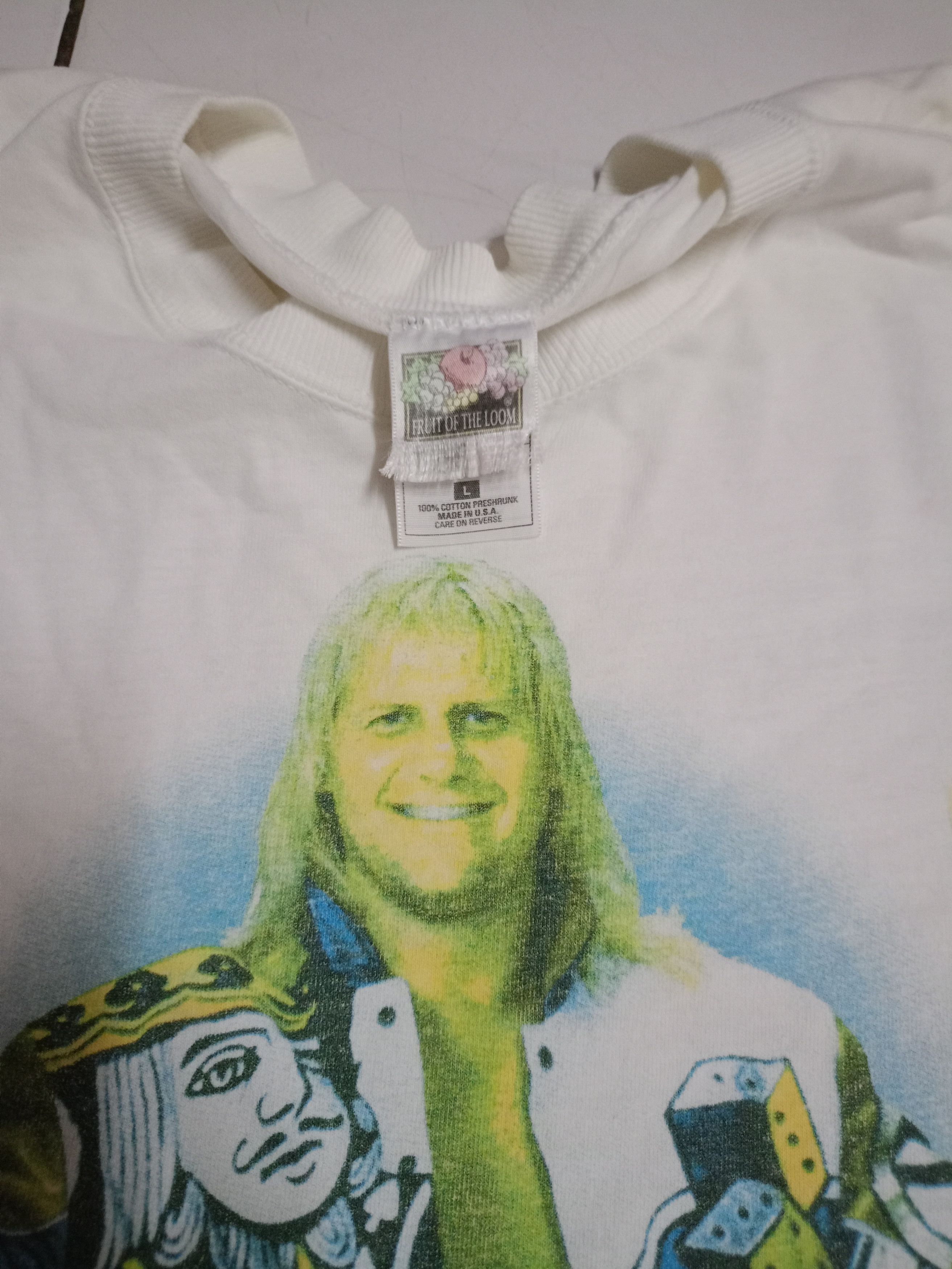 Vintage Vintage johnny ace king wrestling t shirt Size US L / EU 52-54 / 3 - 3 Thumbnail