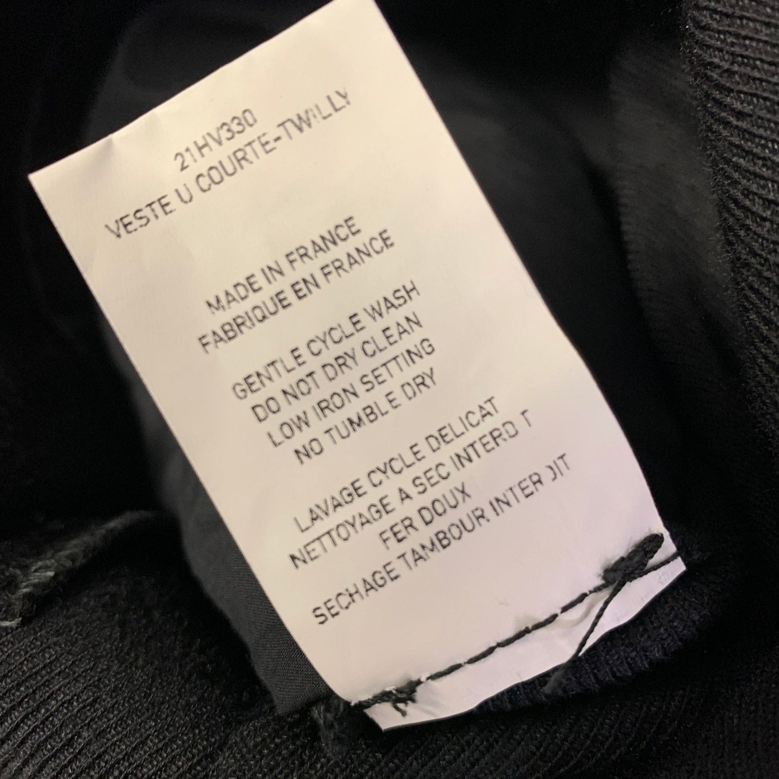 Casey Casey CASEY CASEY Size L Black Wool Linen 3 button Jacket Size L / US 10 / IT 46 - 7 Thumbnail
