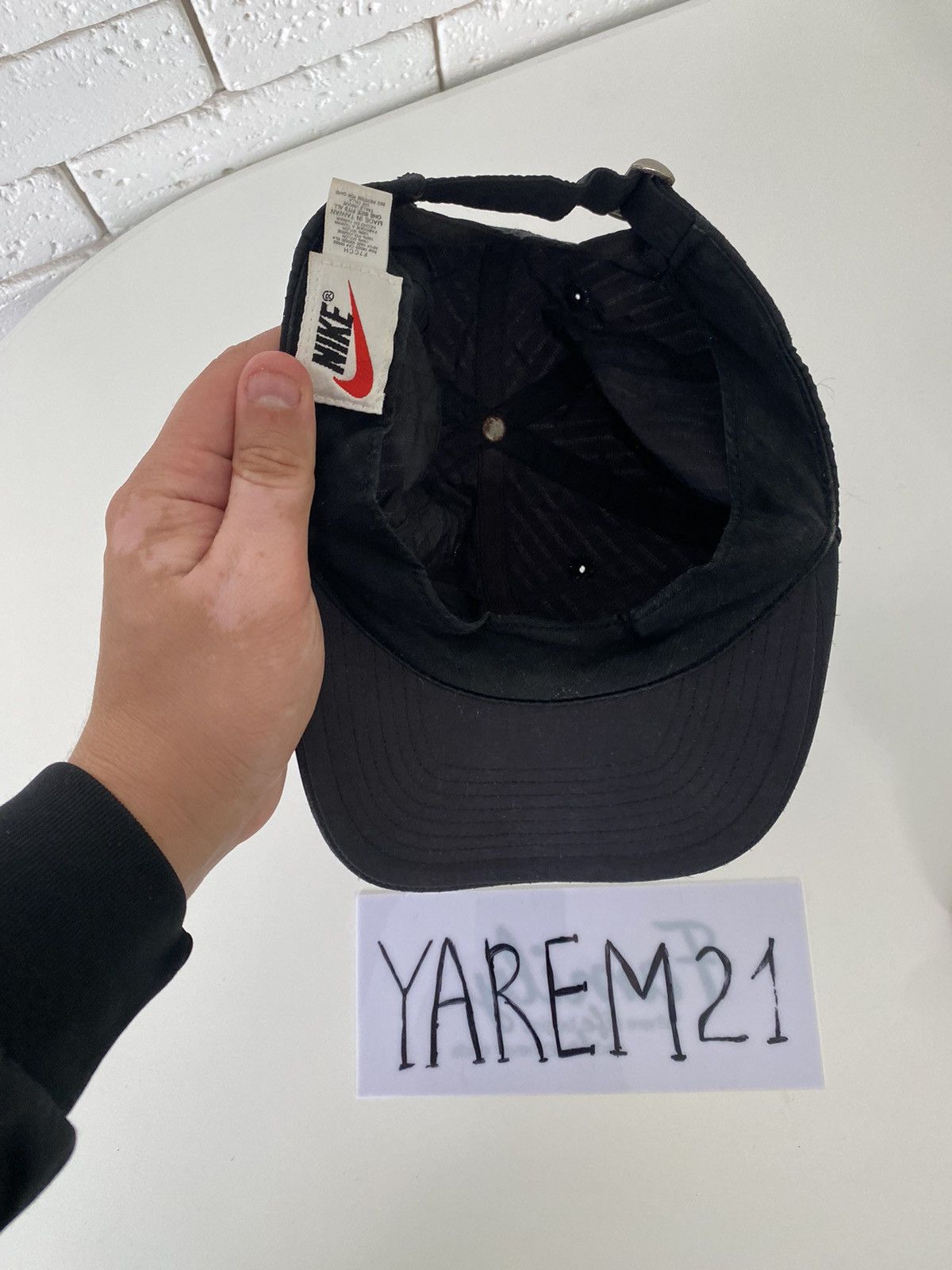 Vintage Nike vintage cap hat Size ONE SIZE - 4 Thumbnail