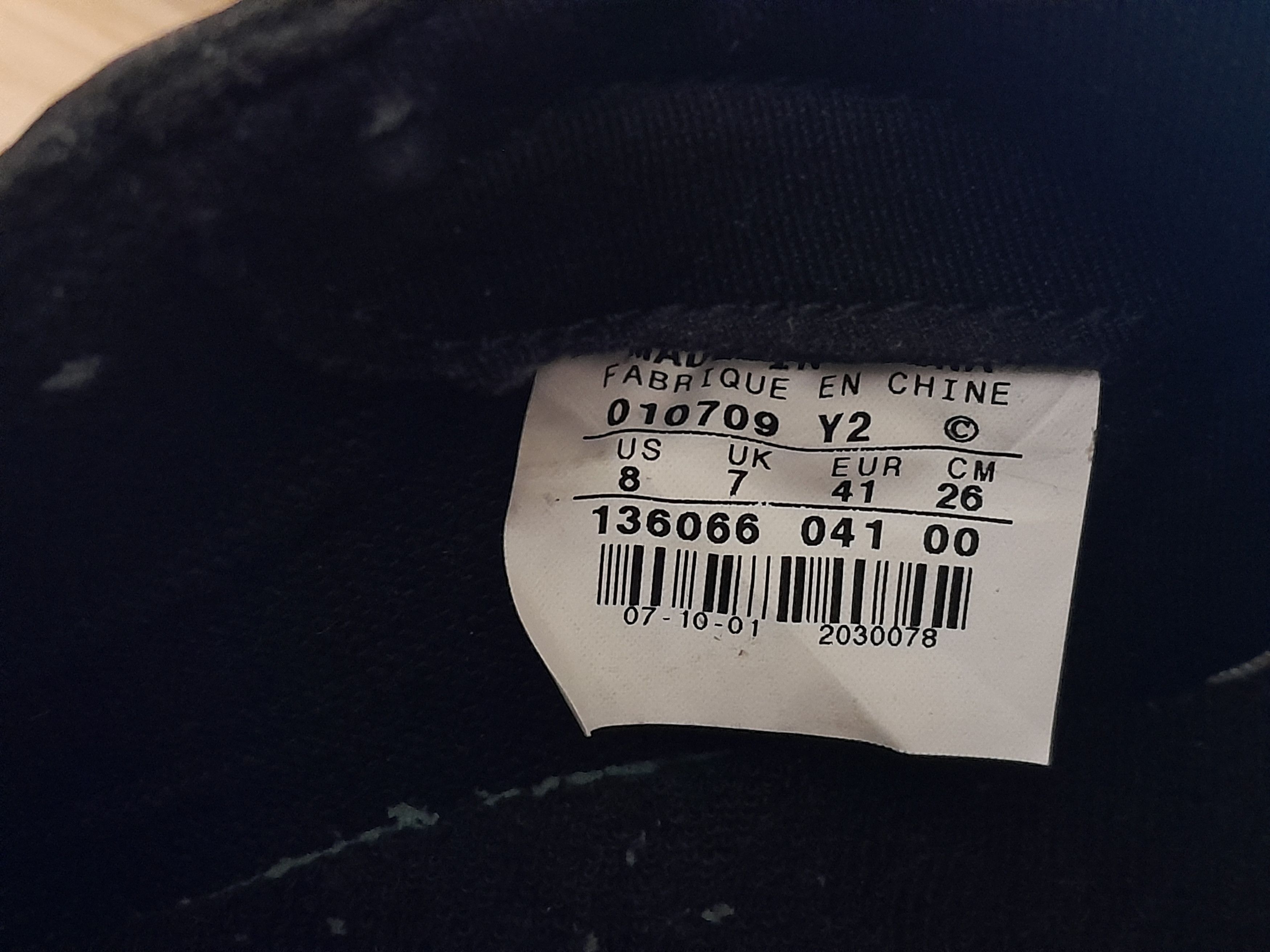 Nike Nike Air Jordan 1 Retro Black Royal Blue (2001) Size US 8 / EU 41 - 10 Thumbnail