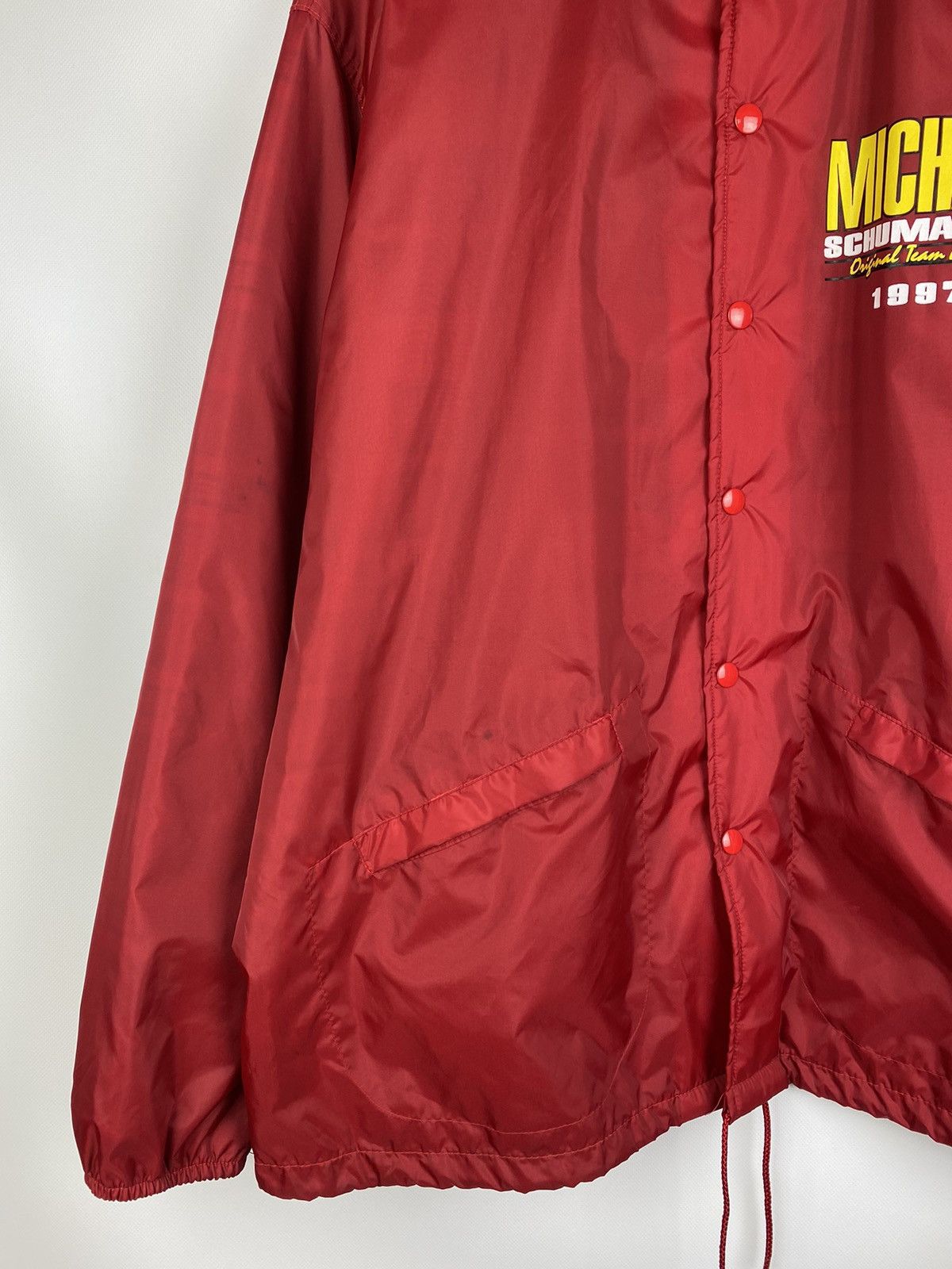 Vintage Schumacher vintage 1997 Original Team Edition Racing Jacket Size US XXL / EU 58 / 5 - 6 Thumbnail