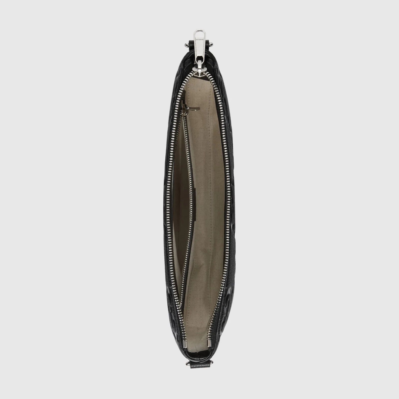 Gucci GUCCI Medium Jumbo GG Black Leather Messenger Bag Size ONE SIZE - 5 Thumbnail