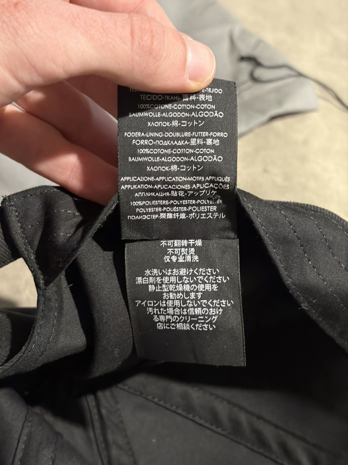Balenciaga balenciaga 3b logo hat Size ONE SIZE - 7 Thumbnail