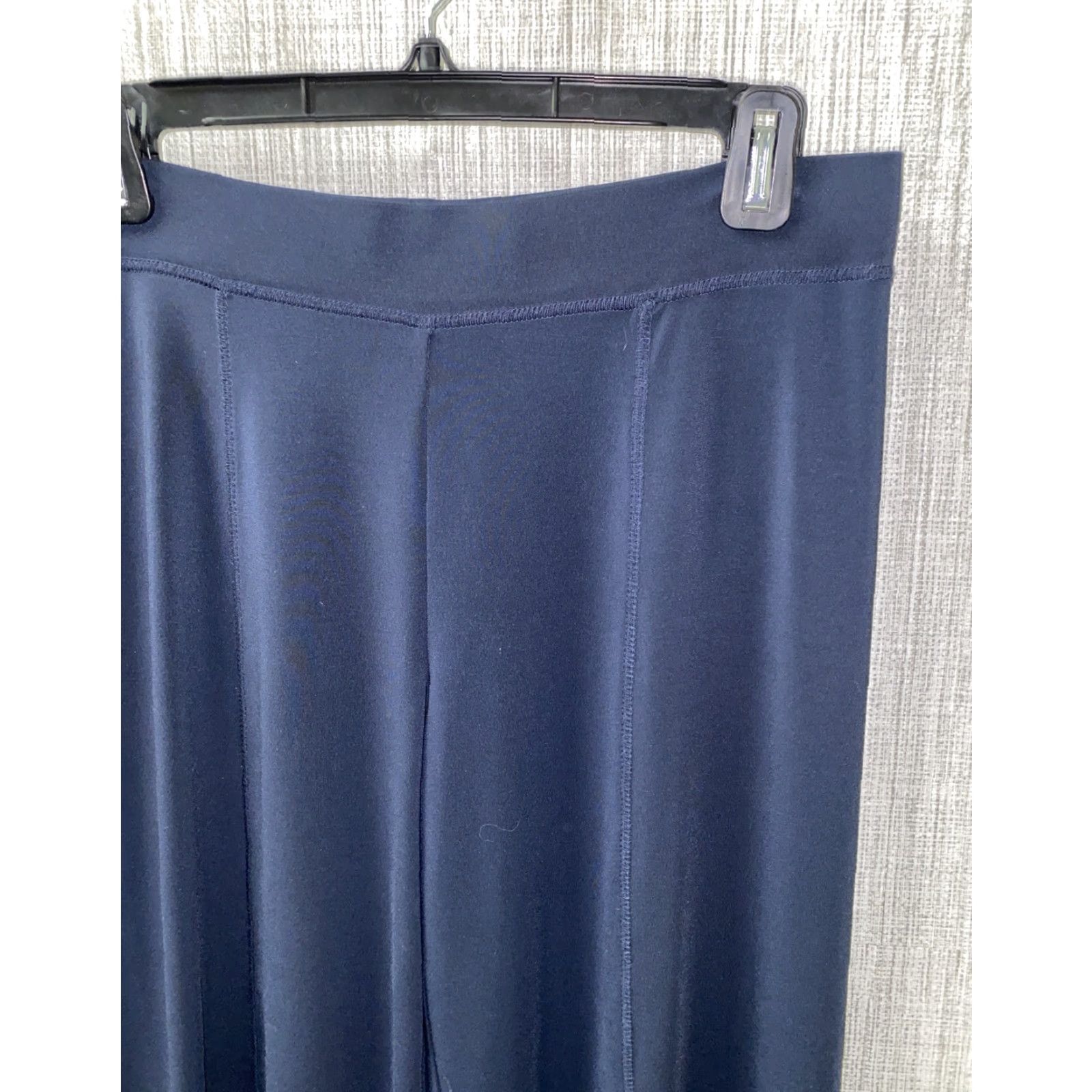 Vintage Cabi Womens Yoga Pants XS Athletic Navy Blue Poly/Spandex Inseam 25" Size 26" / US 2 / IT 38 - 2 Thumbnail