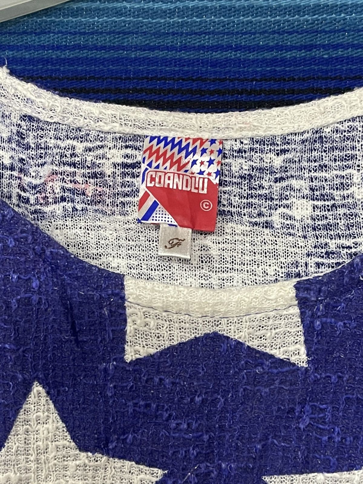 Designer × Japanese Brand VERY RARE 🔥 Co&Lu American Flag Tshirt Size ONE SIZE - 5 Thumbnail