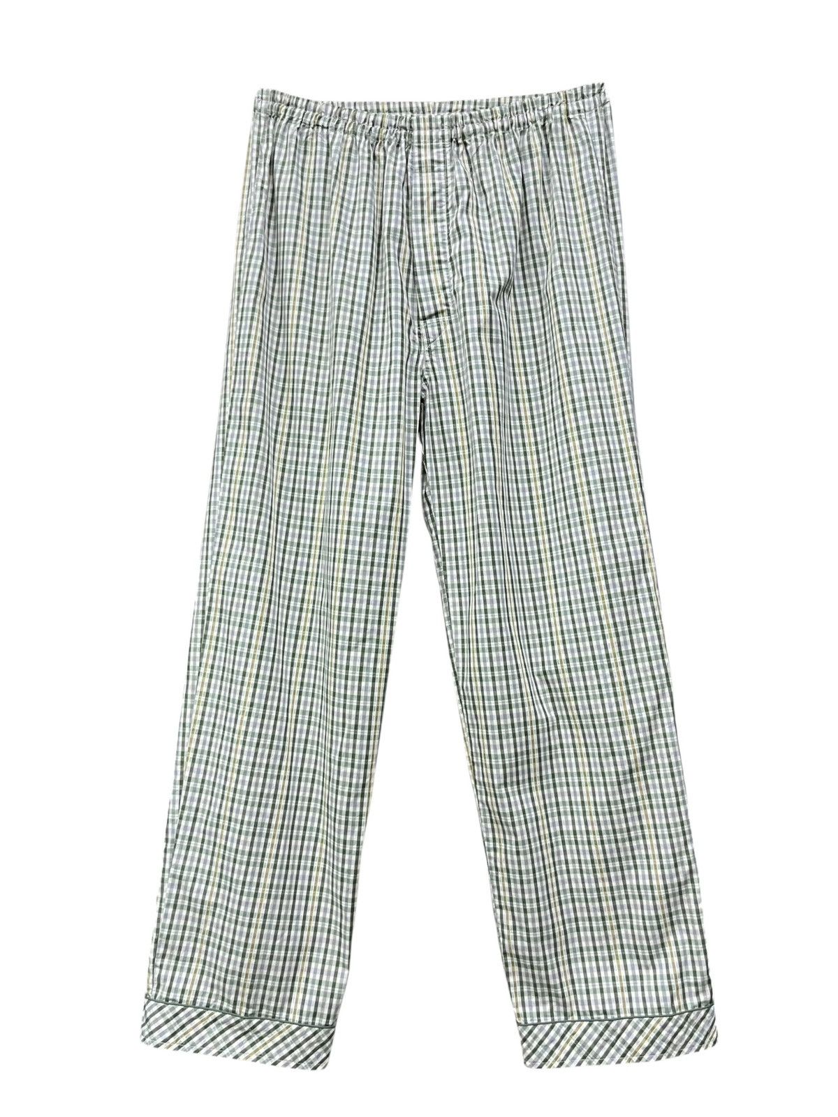 Burberry Ultra Rare Vintage Burberrys Green Check Pajama Set L Size US L / EU 52-54 / 3 - 4 Thumbnail