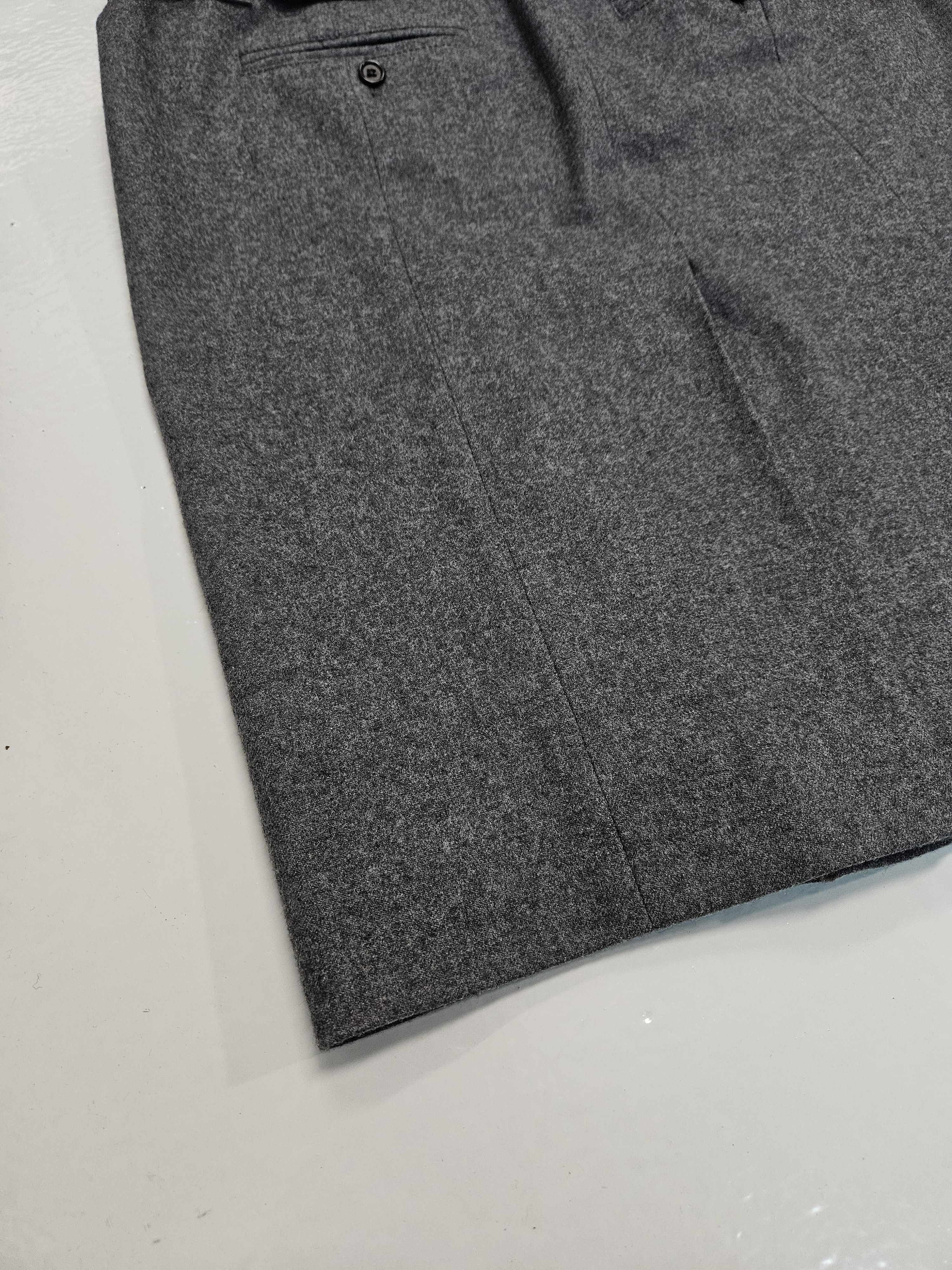 Prada Archive AW2006 Prada belted wool skirt Size 32" / US 10 / IT 46 - 10 Thumbnail