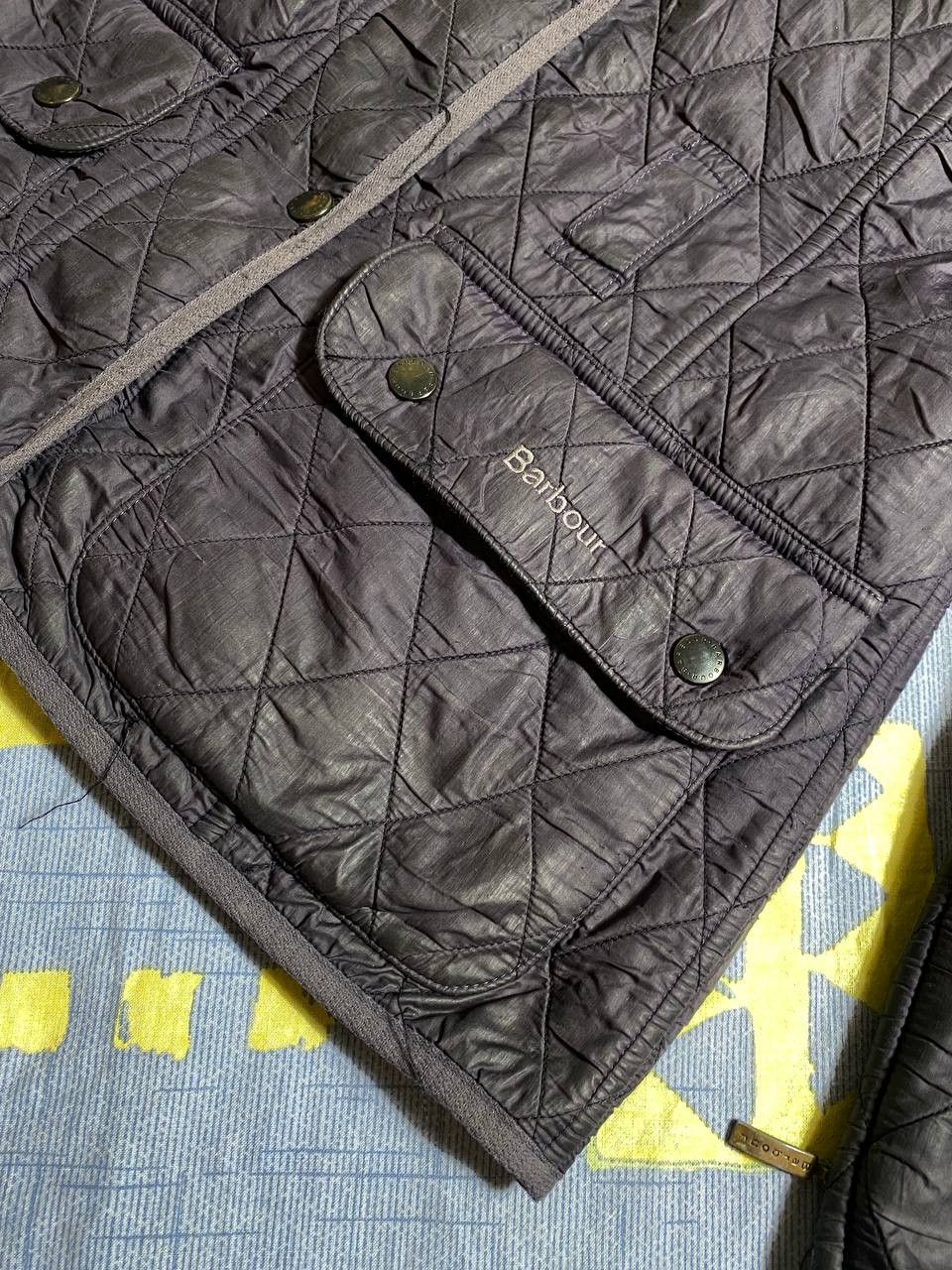 🔥 BARBOUR CORDUROY QUILTED JACKET MADE IN ENGLAND