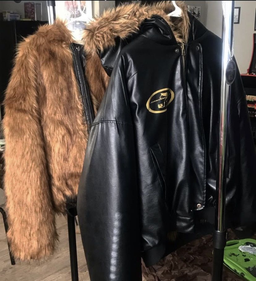 Homemade REVERSIBLE LEATHER / FUR (HOME MADE CUSTOM JACKET) Size US M / EU 48-50 / 2 - 6 Thumbnail