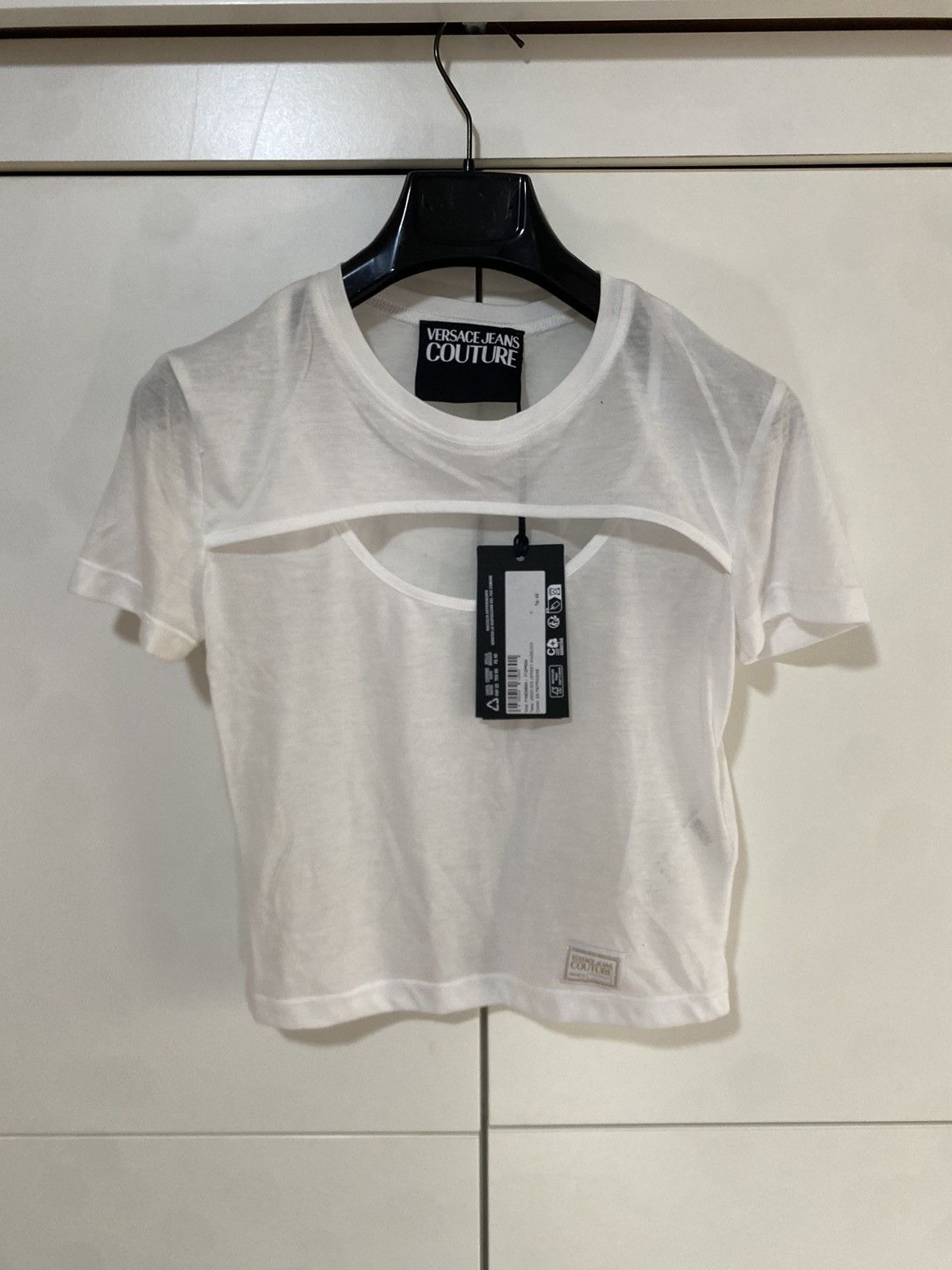Versace Jeans Couture Angelica Versace Jeans Culture Jersey T-shirt, 42, new tag. Size M / US 6-8 / IT 42-44 - 1 Thumbnail