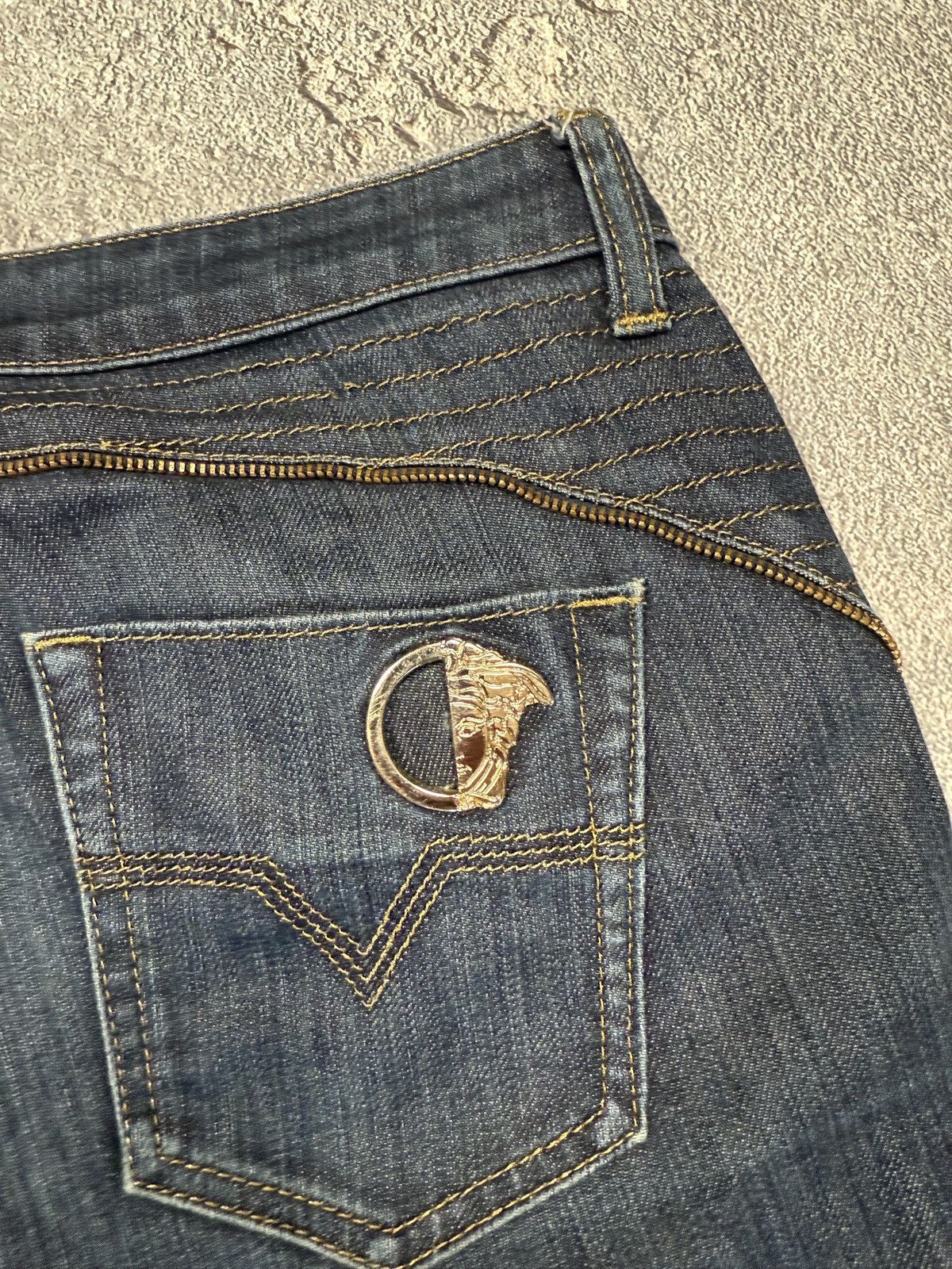 Versace Vintage Versace Jeans Couture Denim Pants Size 29" - 10 Thumbnail