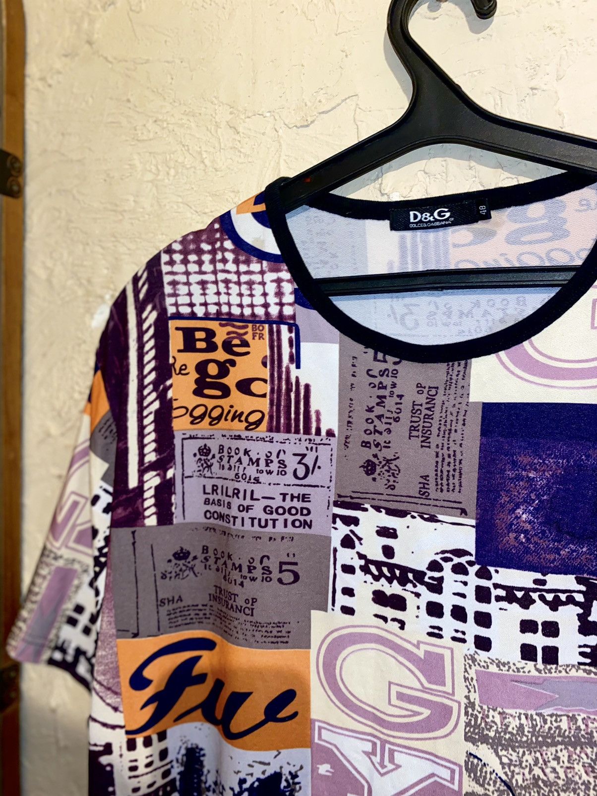 Dolce & Gabbana Rare Avant Garde Dolce & Gabbana City Artwork Print T-Shirt Size US M / EU 48-50 / 2 - 2 Thumbnail
