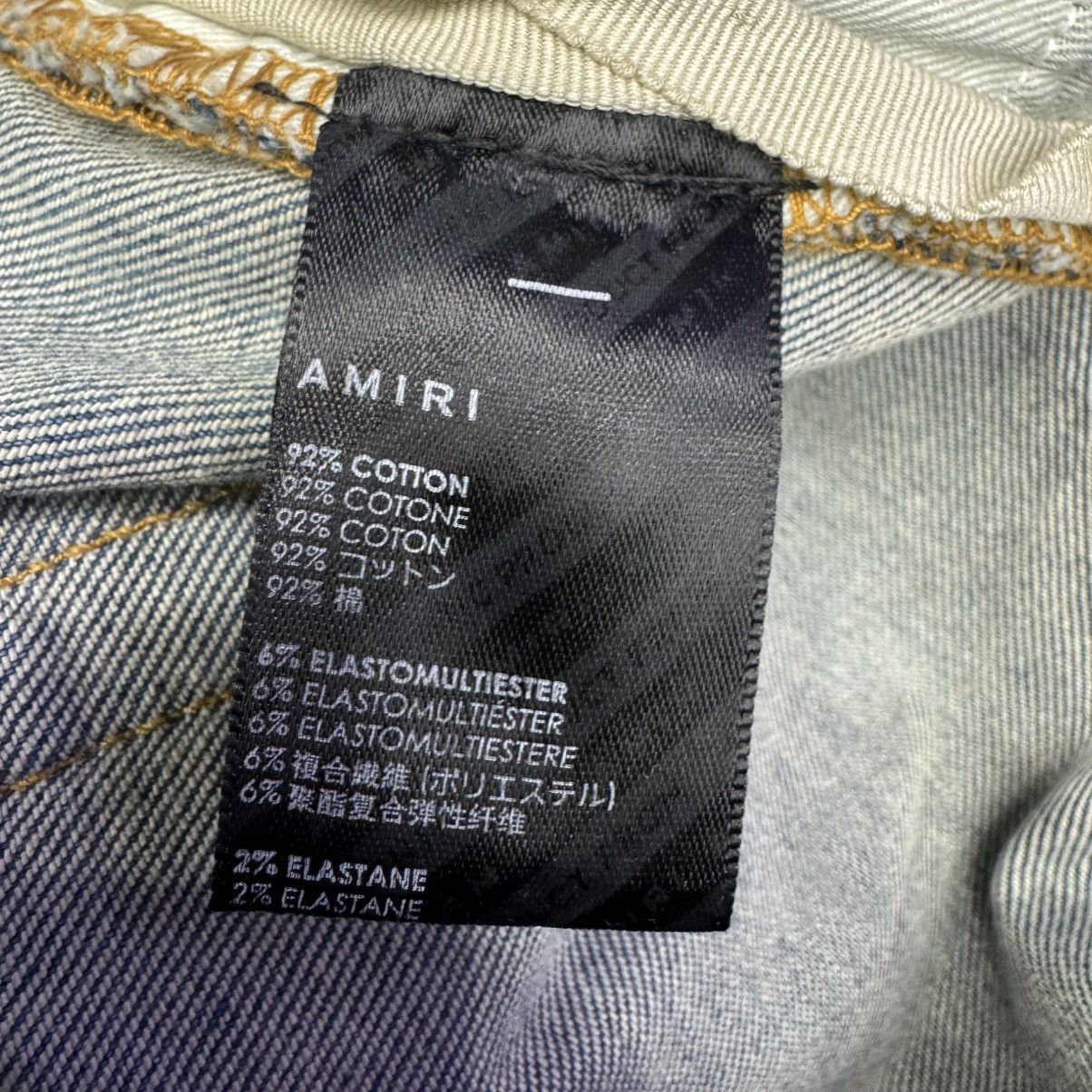 Amiri Amiri Stack Jeans Indigo Size US 38 / EU 54 - 12 Thumbnail