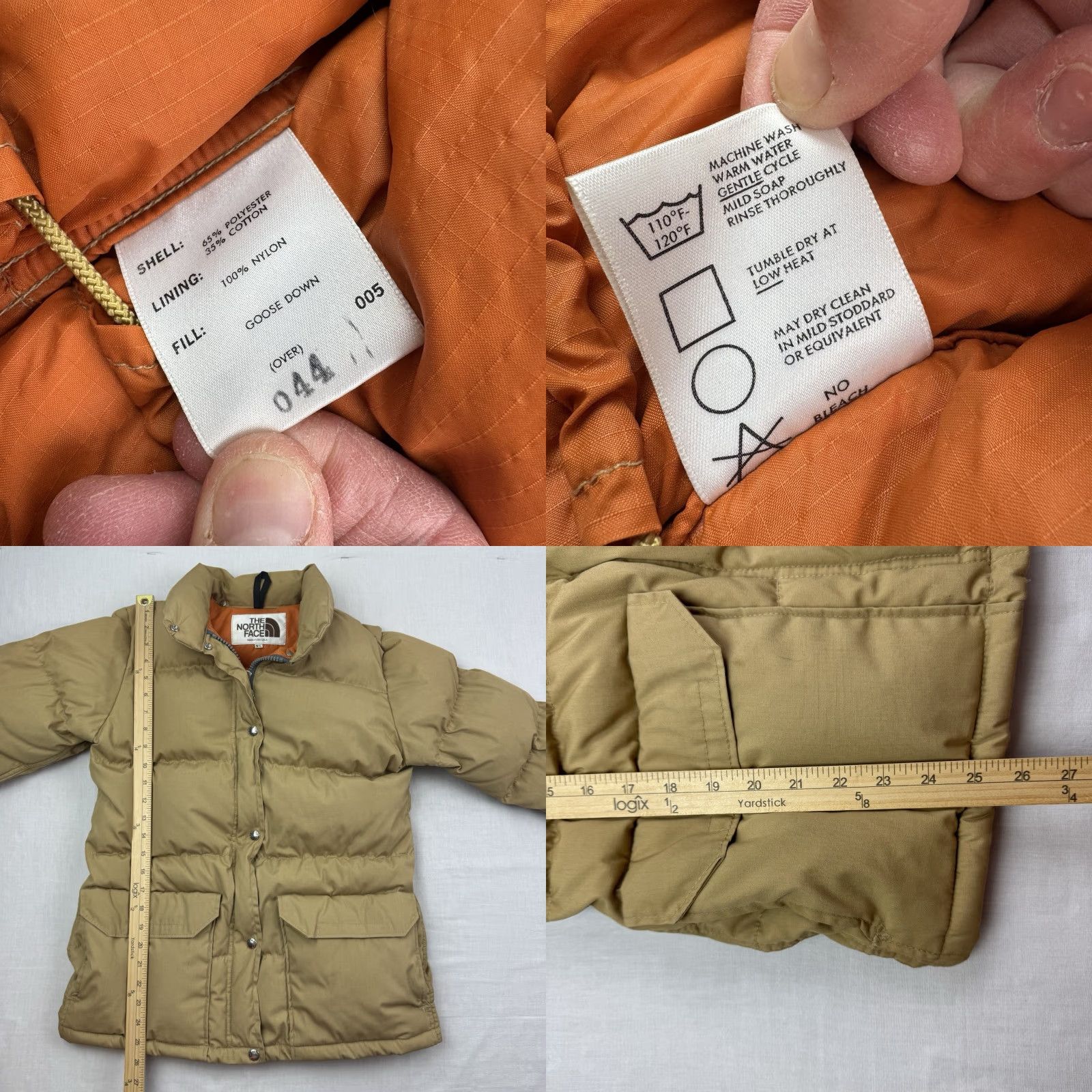 The North Face VINTAGE The North Face Puffer Jacket Goose Down Womens Large Brown Label 80s USA Size L / US 10 / IT 46 - 9 Thumbnail