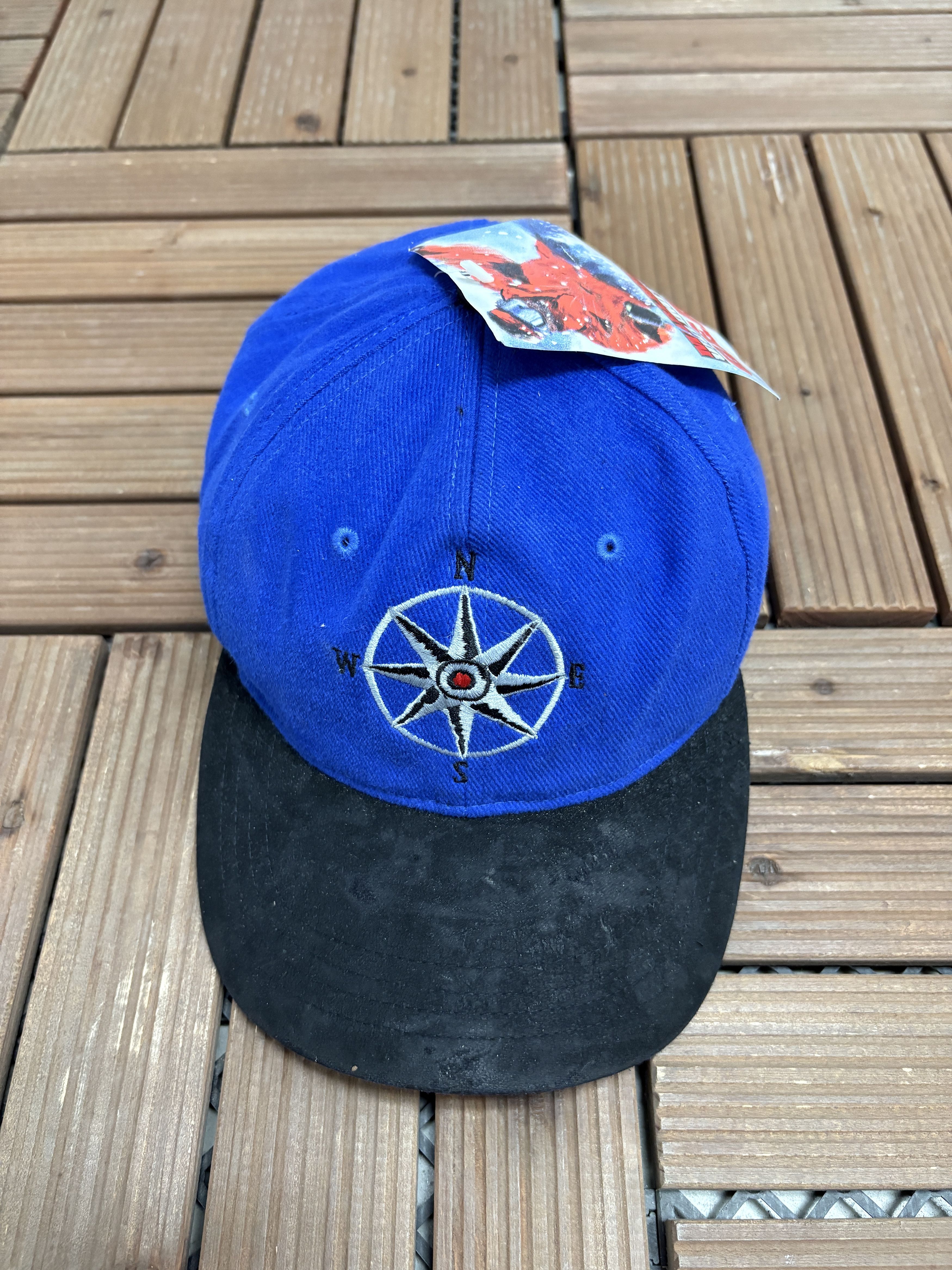 Marlboro Marlboro Unlimited Compass Vintage Blue Hat Cap Size ONE SIZE - 2 Thumbnail
