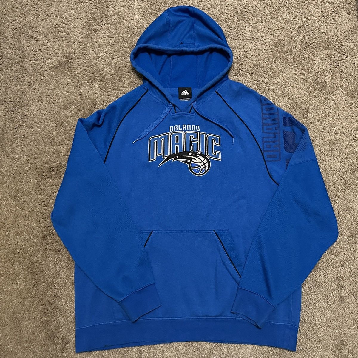 Adidas × NBA × Vintage Vintage Orlando Magic Hoodie Adidas Pullover Y2K Size US XL / EU 56 / 4 - 1 Thumbnail