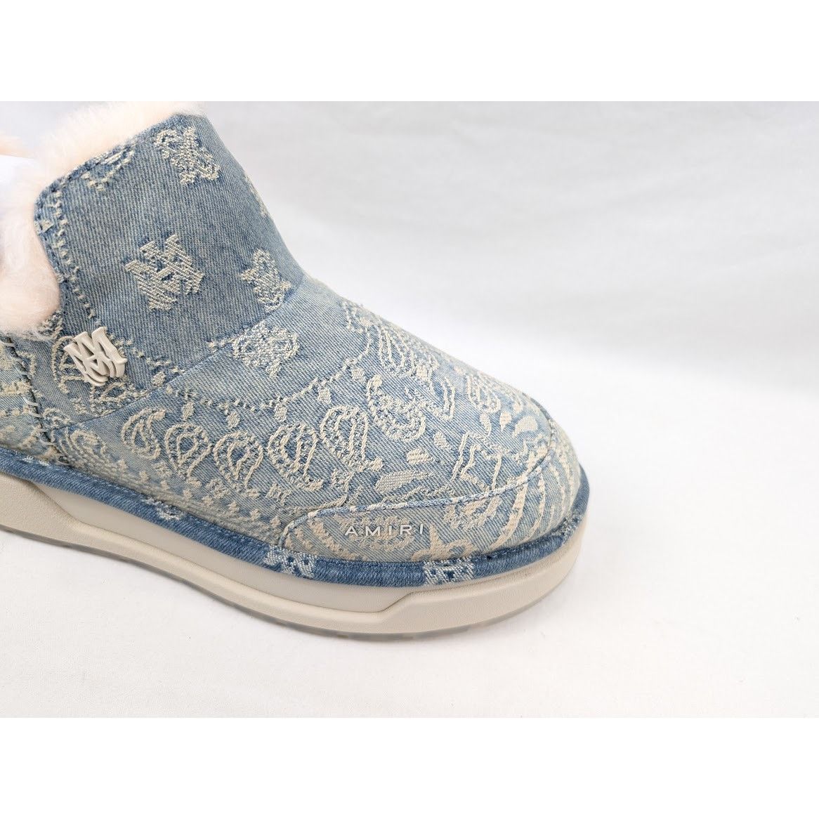 Amiri o1rshd1 Q:2 / Malibu Boot Boots in Wash Indigo Size US 10 / EU 43 - 3 Thumbnail