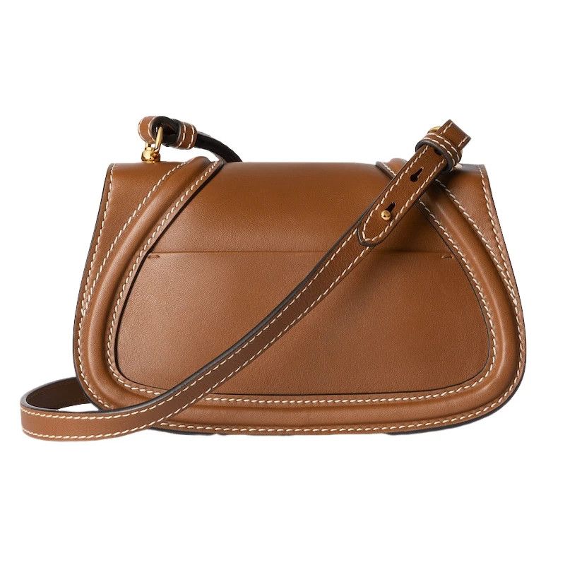 Gucci GUCCI Blondie Small Brown Leather Shoulder Bag Auth Size ONE SIZE - 3 Thumbnail