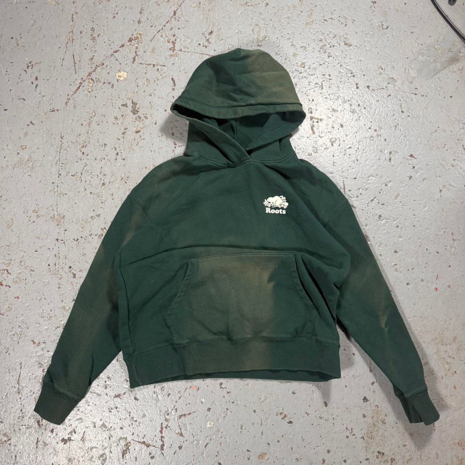 Roots Green sun faded roots hoodie Size S / US 4 / IT 40 - 1 Thumbnail