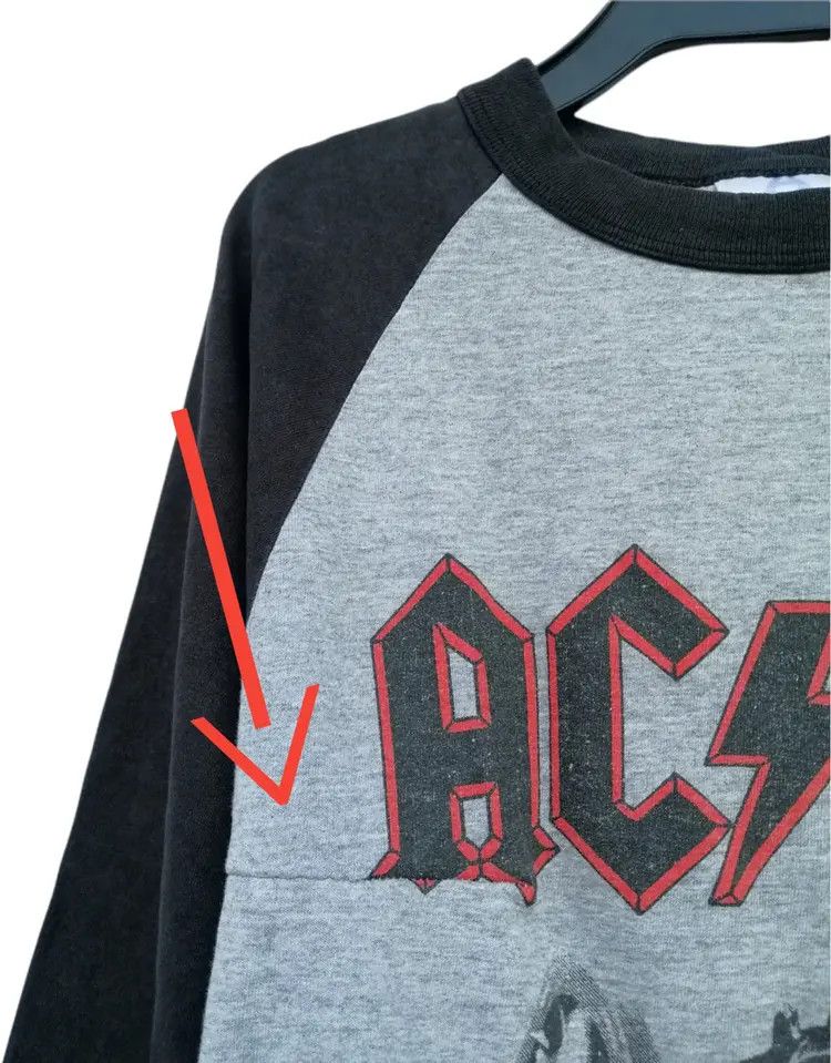 AC/DC Vintage ACDC For Those About To Rock Tour 2003 3q T-Shirt Size S / US 4 / IT 40 - 5 Thumbnail