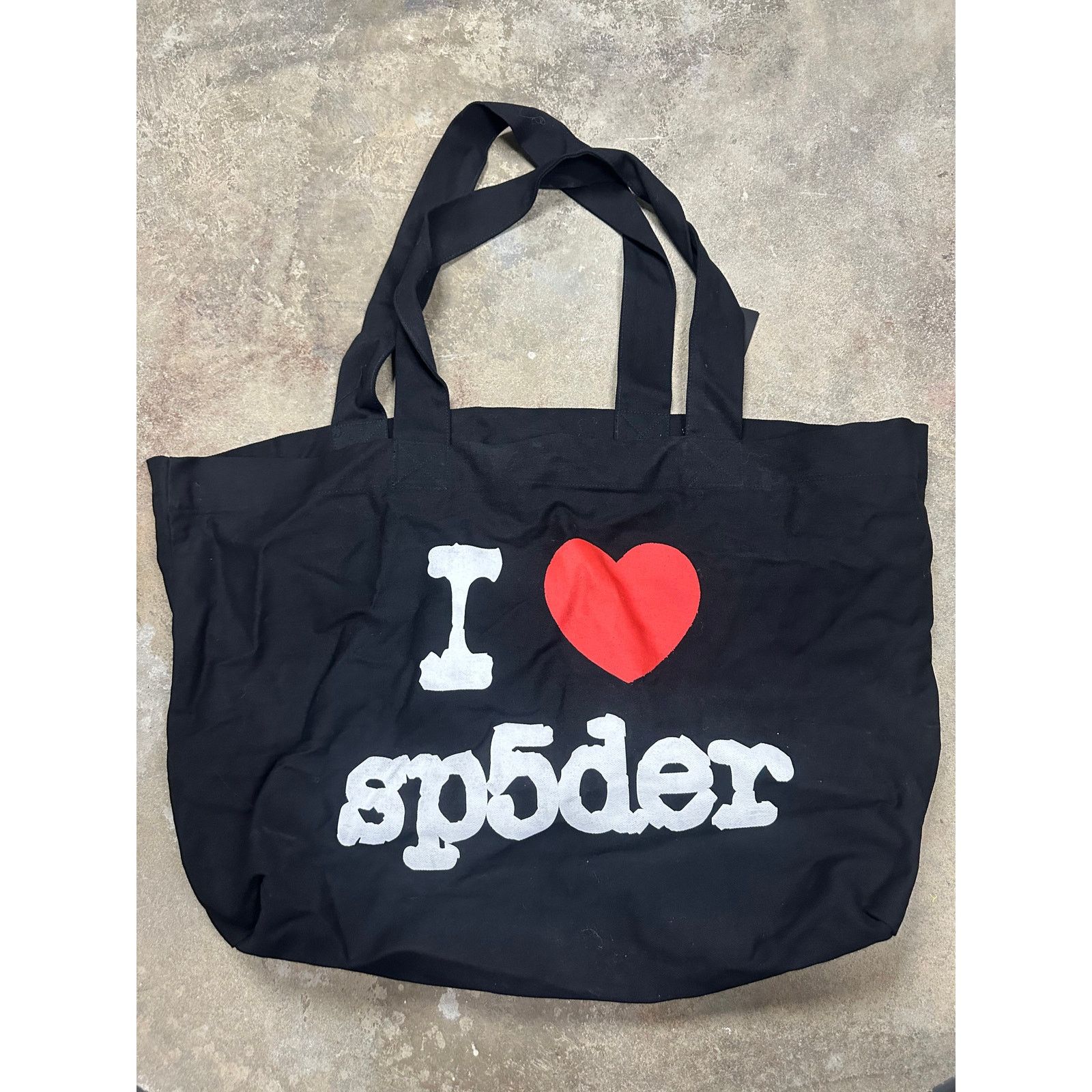 Supreme I Love Sp5der Tote Bag Black New Size ONE SIZE - 1 Preview