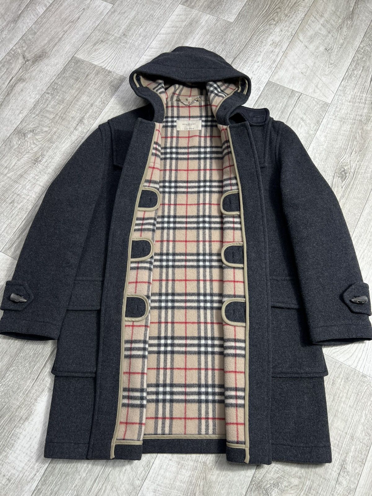 Burberry Vintage Burberry Wool Coat Luxury Old Money London Size US L / EU 52-54 / 3 - 5 Thumbnail